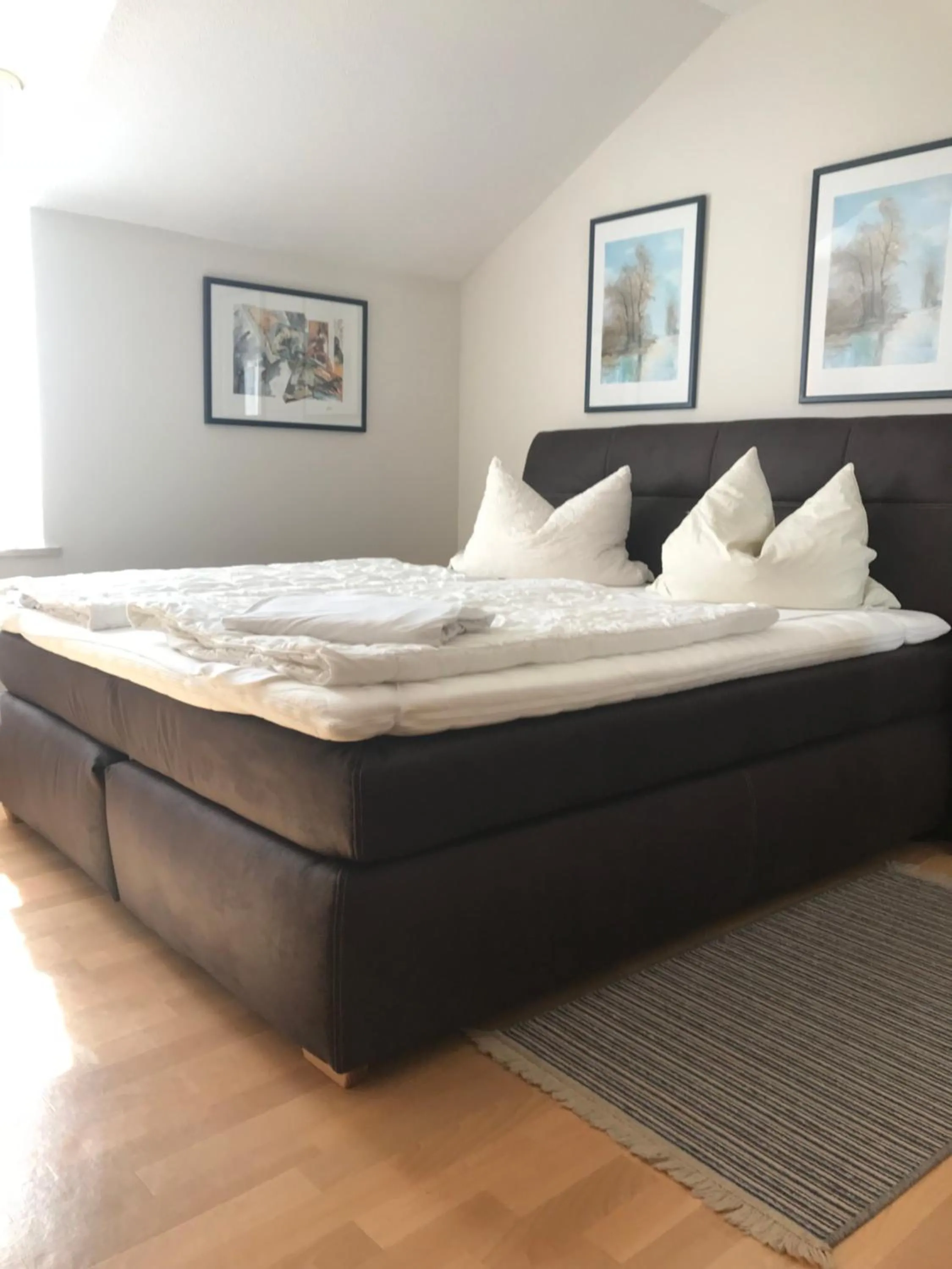Bed in Ferienresidenz Am weißen Regen