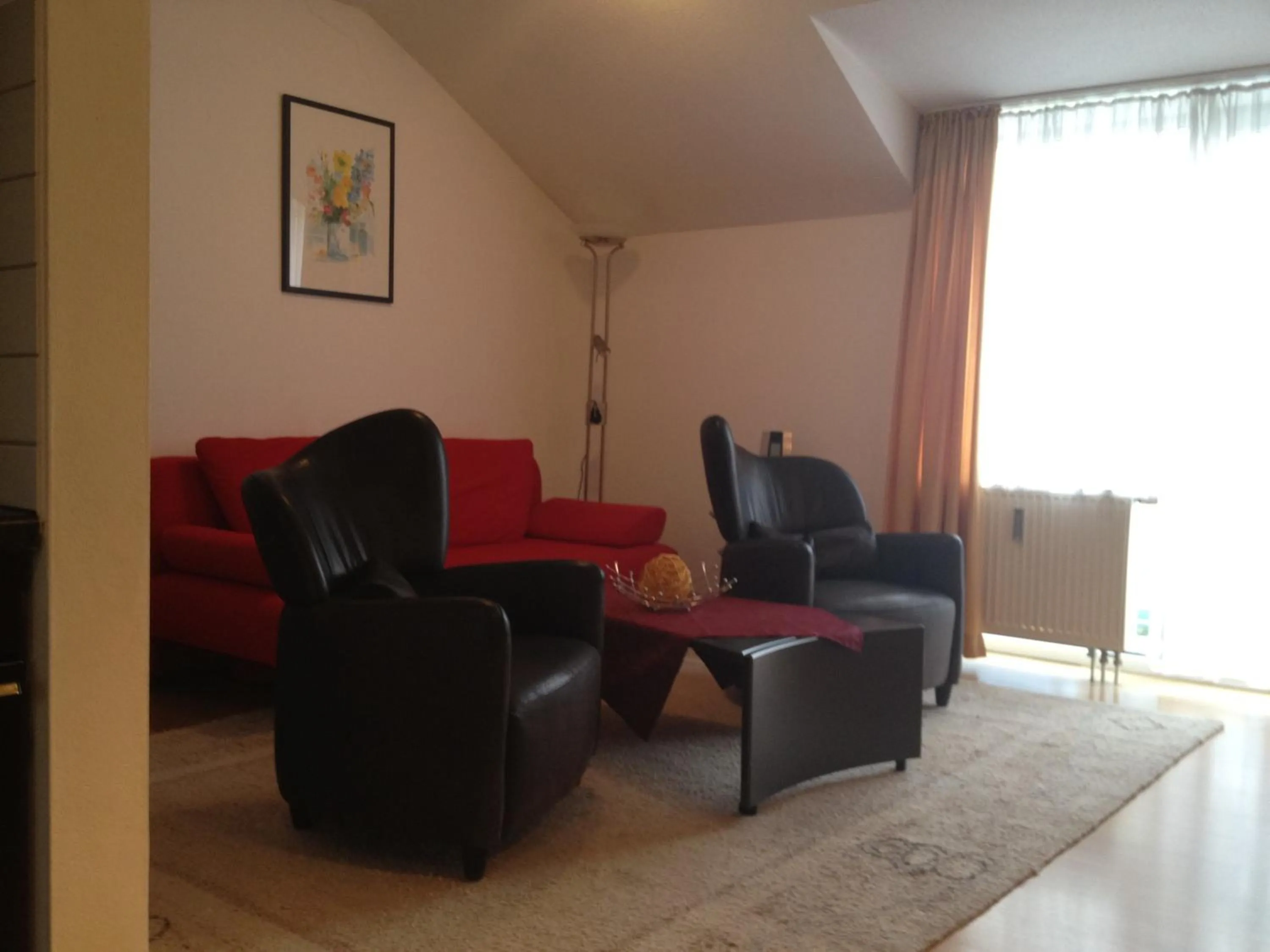 Communal lounge/ TV room in Ferienresidenz Am weißen Regen