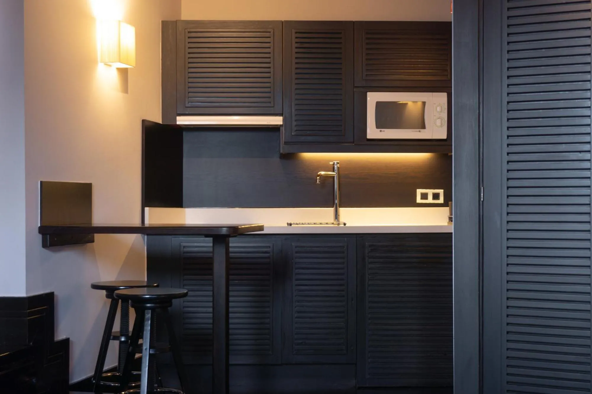 Kitchen or kitchenette in La Plaza