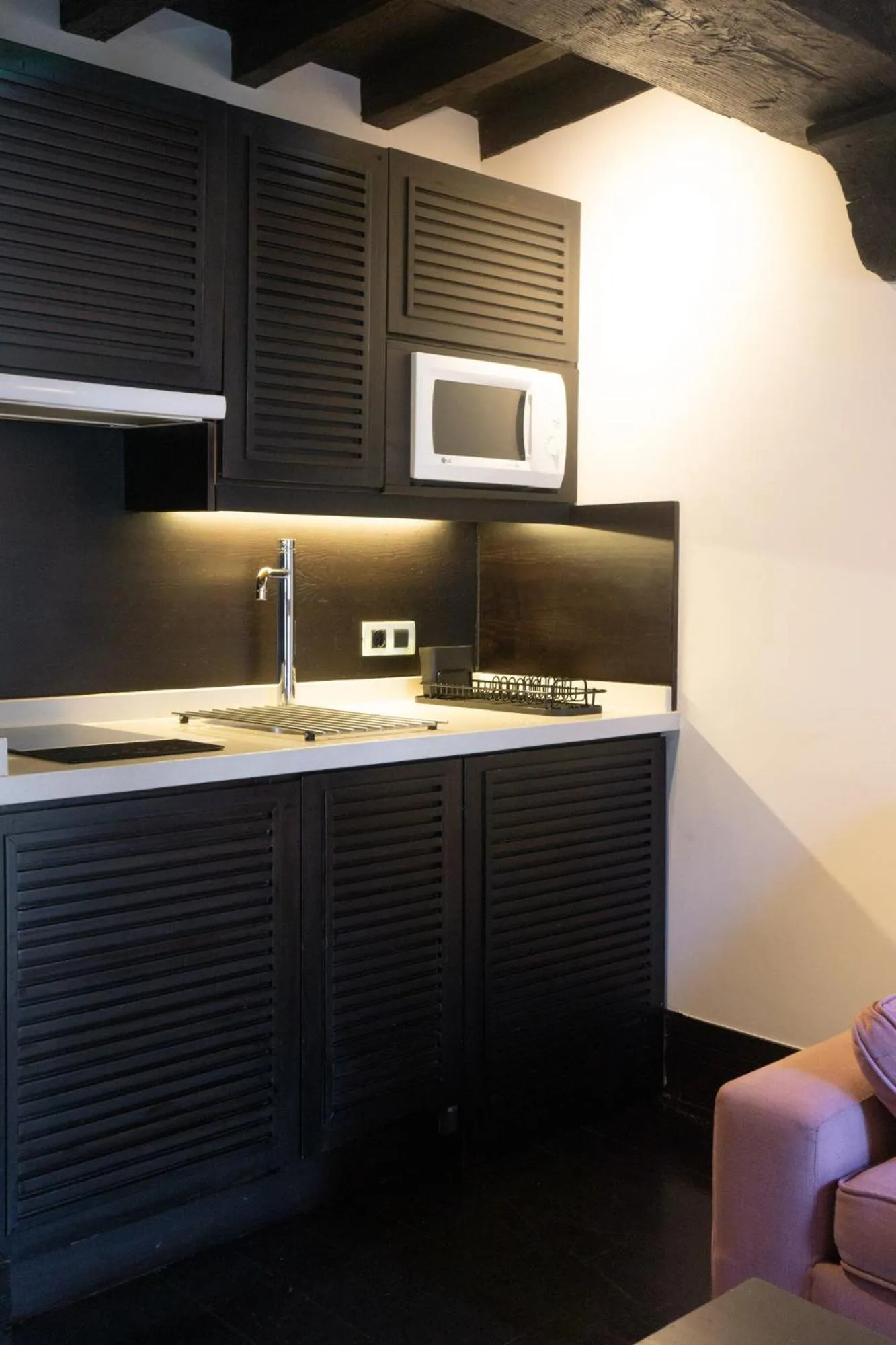 Kitchen or kitchenette in La Plaza