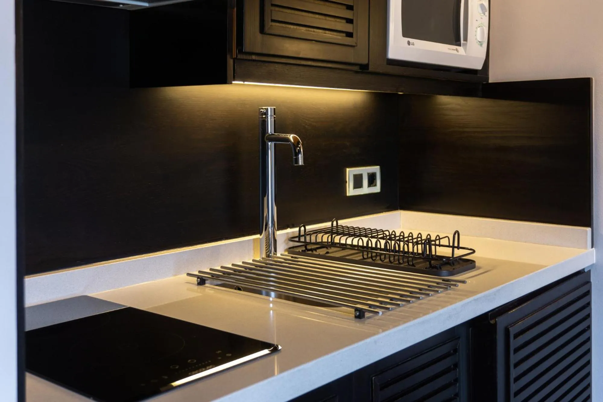 Kitchen or kitchenette in La Plaza