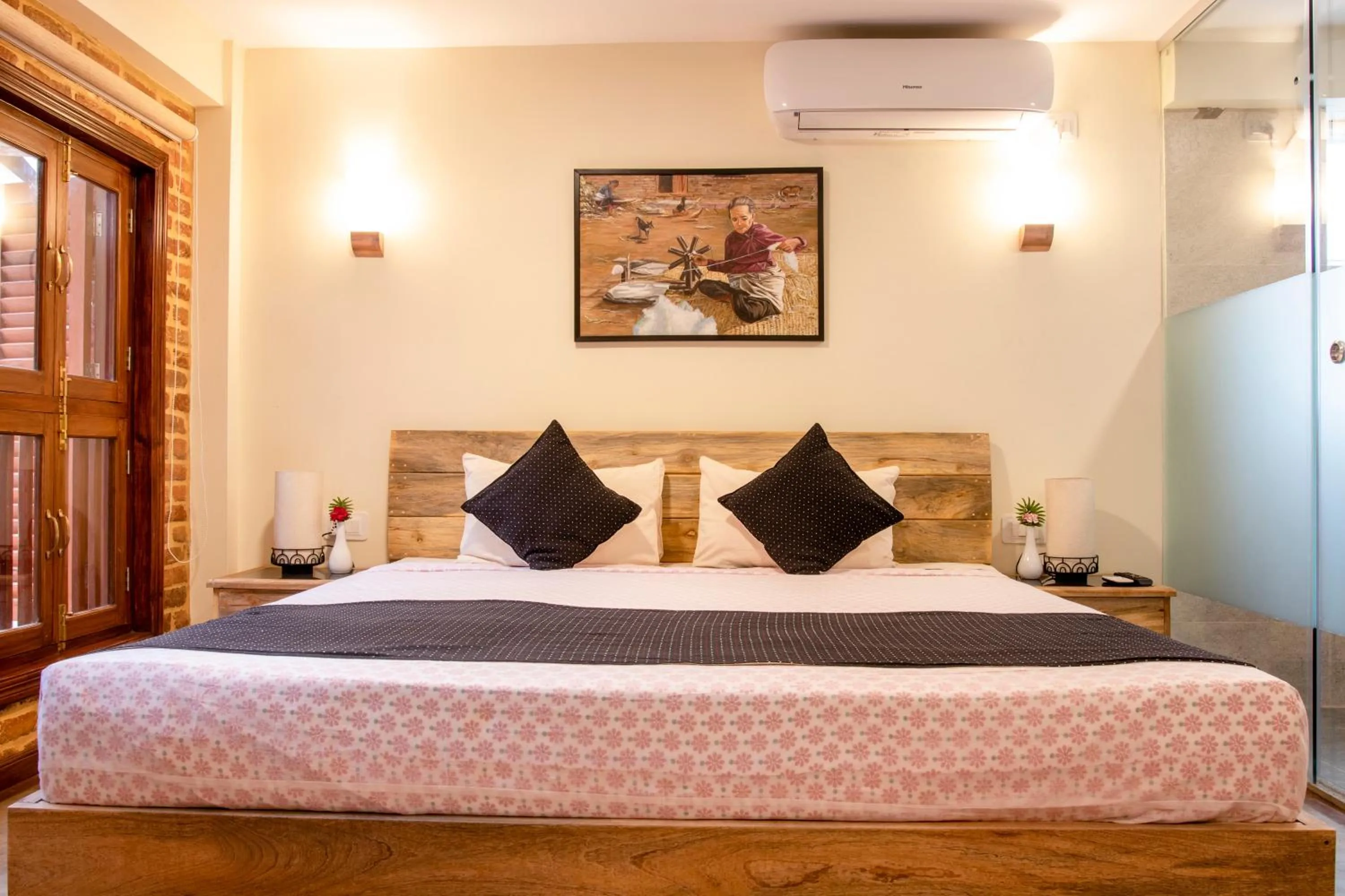 Bedroom, Bed in Traditional Stay - A Boutique Hotel