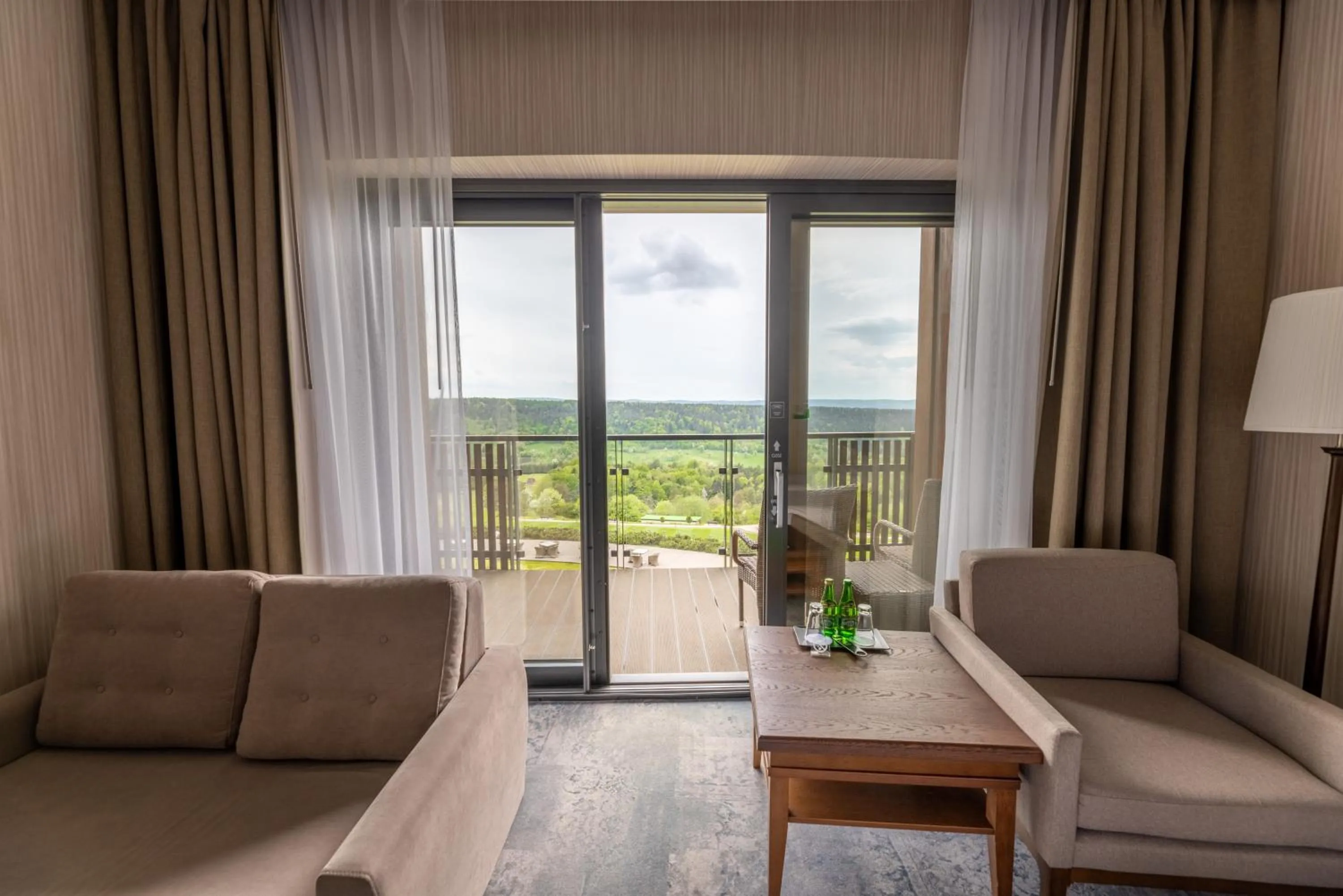 Mountain view in Hotel Arłamów