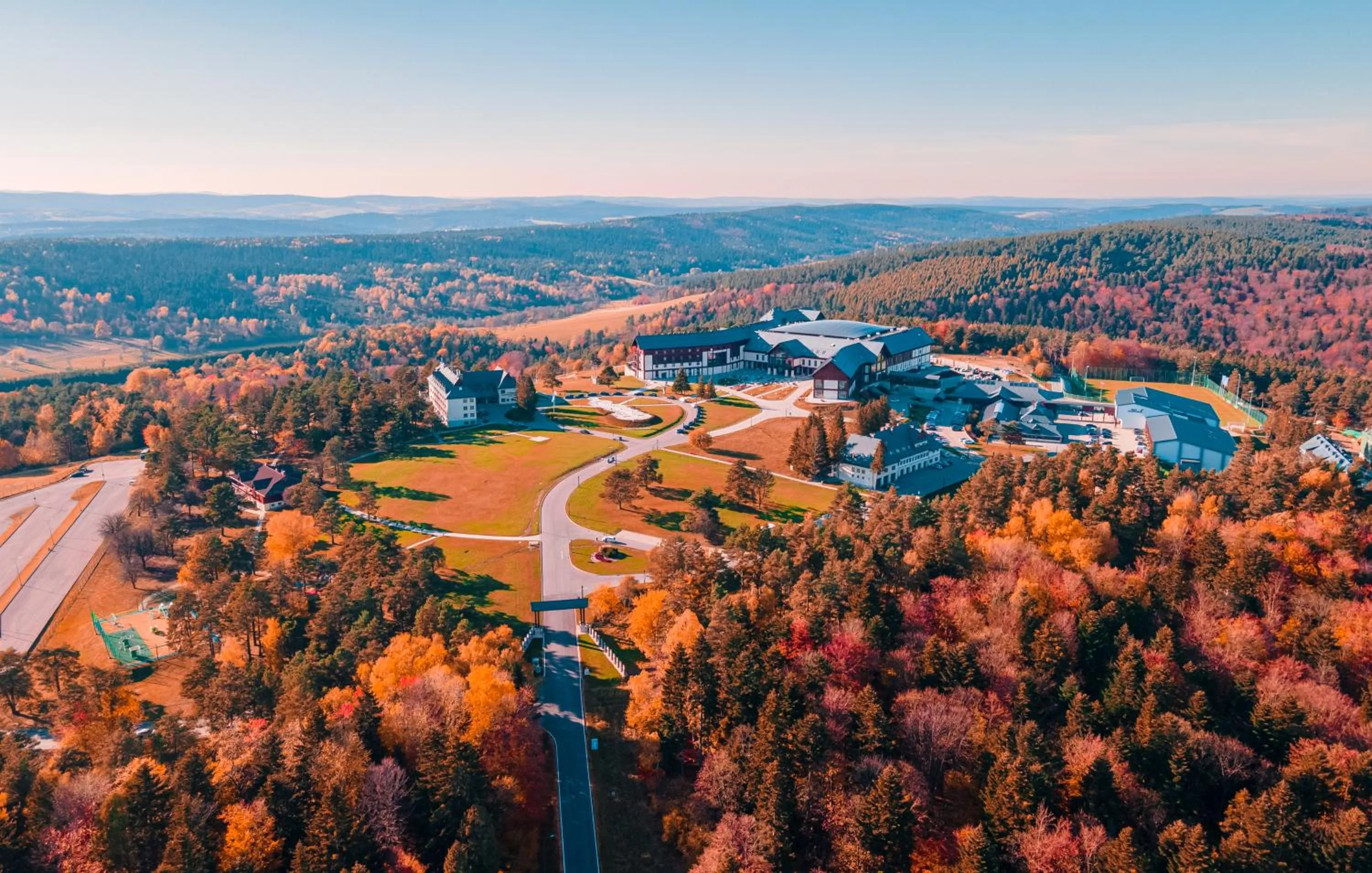 Property building in Hotel Arłamów