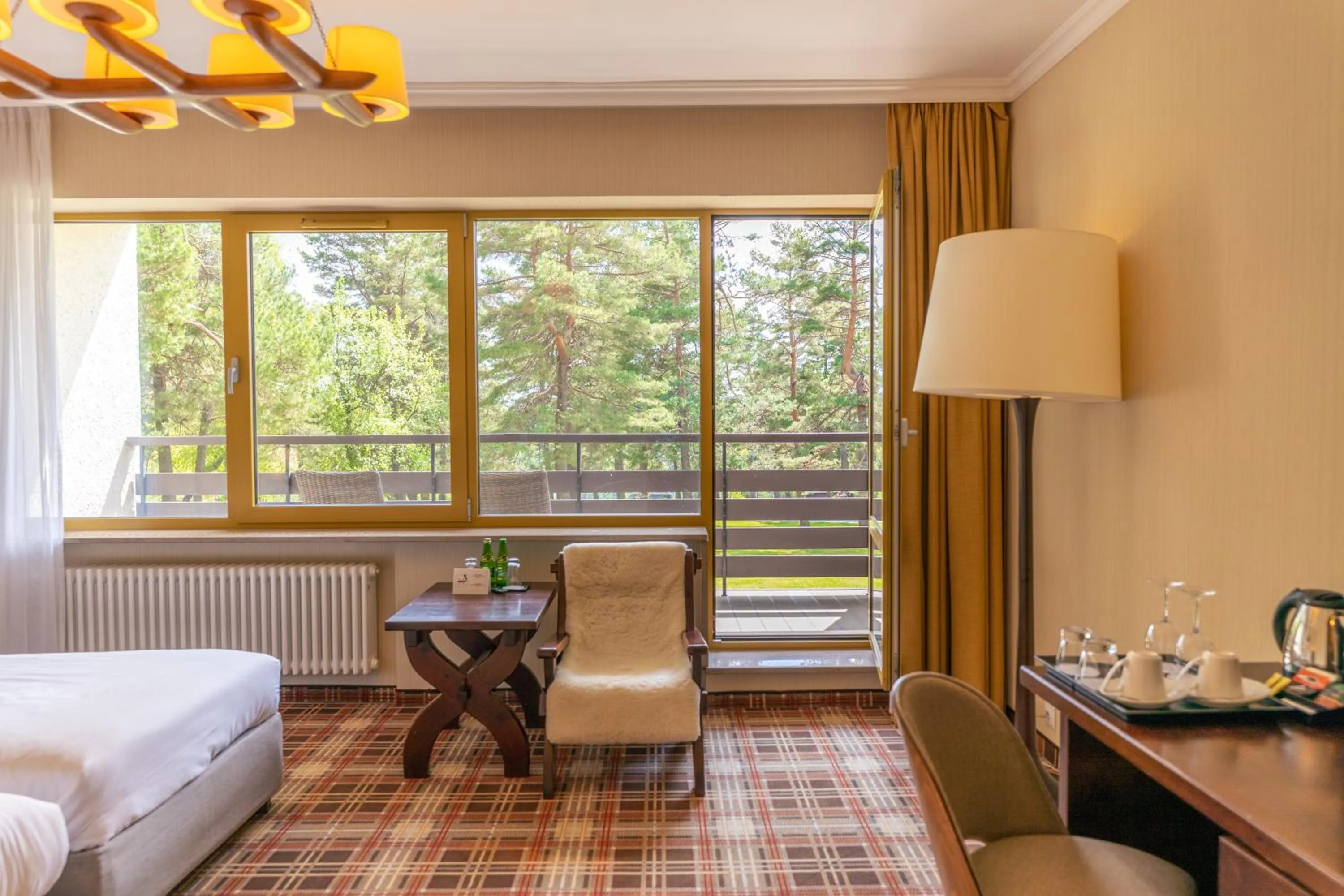 Bed in Hotel Arłamów