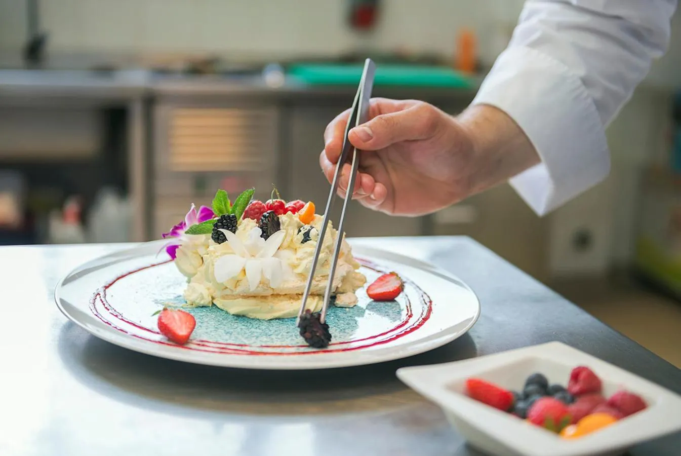 Food close-up in Hotel Arłamów