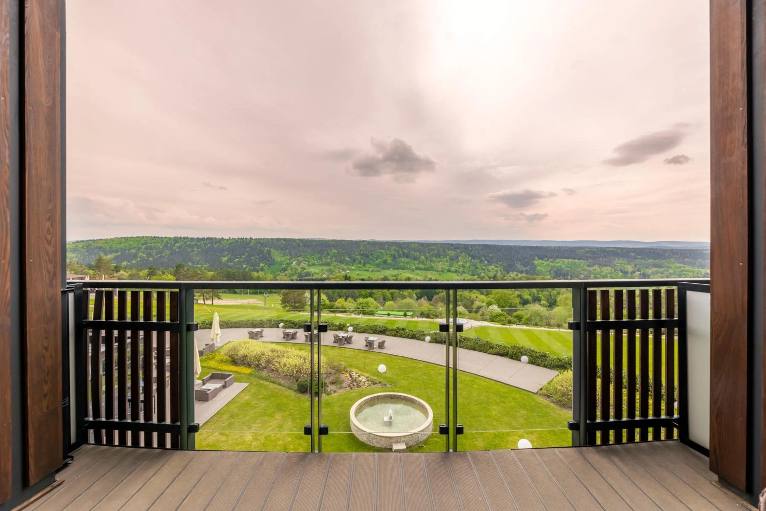Balcony/Terrace in Hotel Arłamów