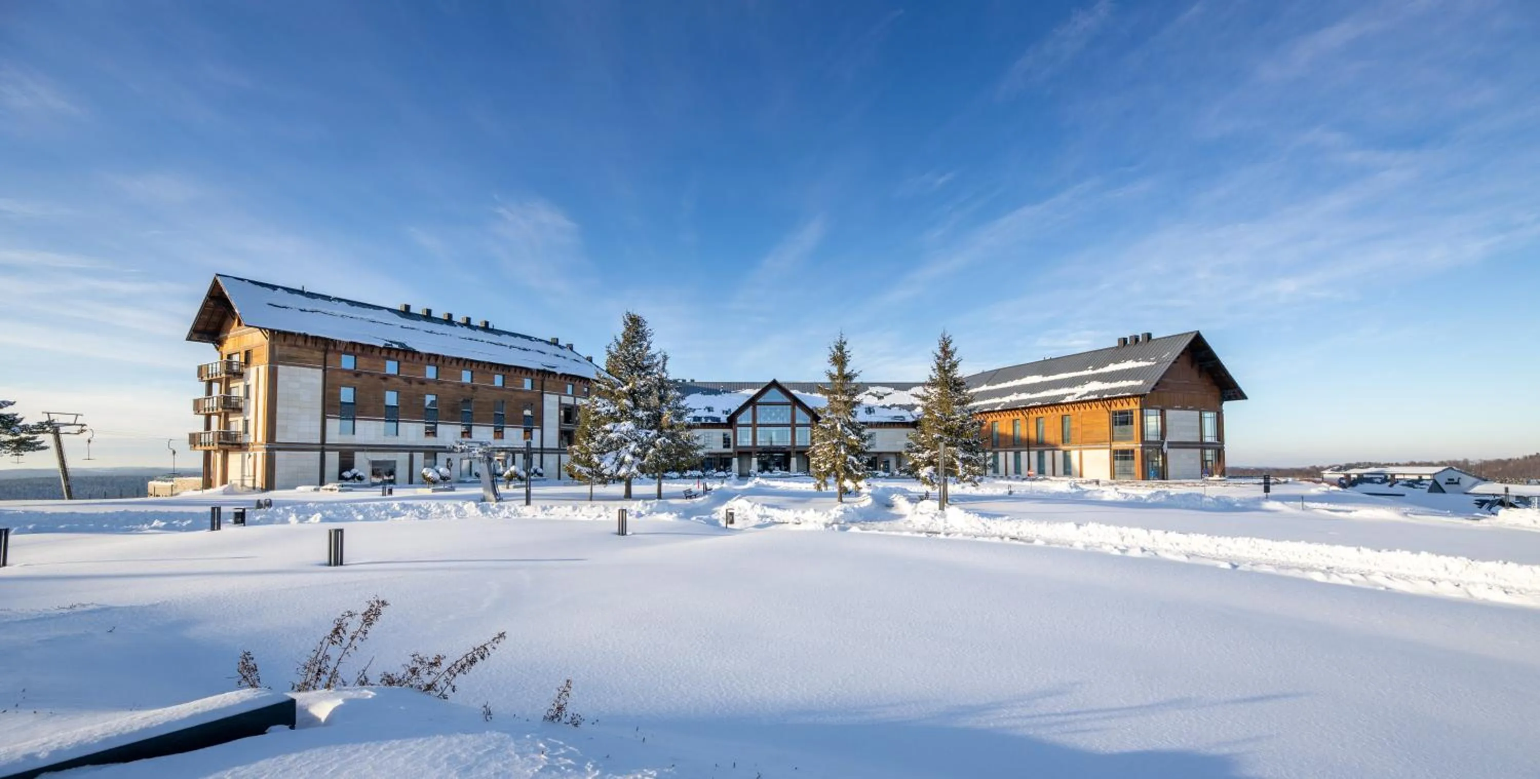 Property building in Hotel Arłamów