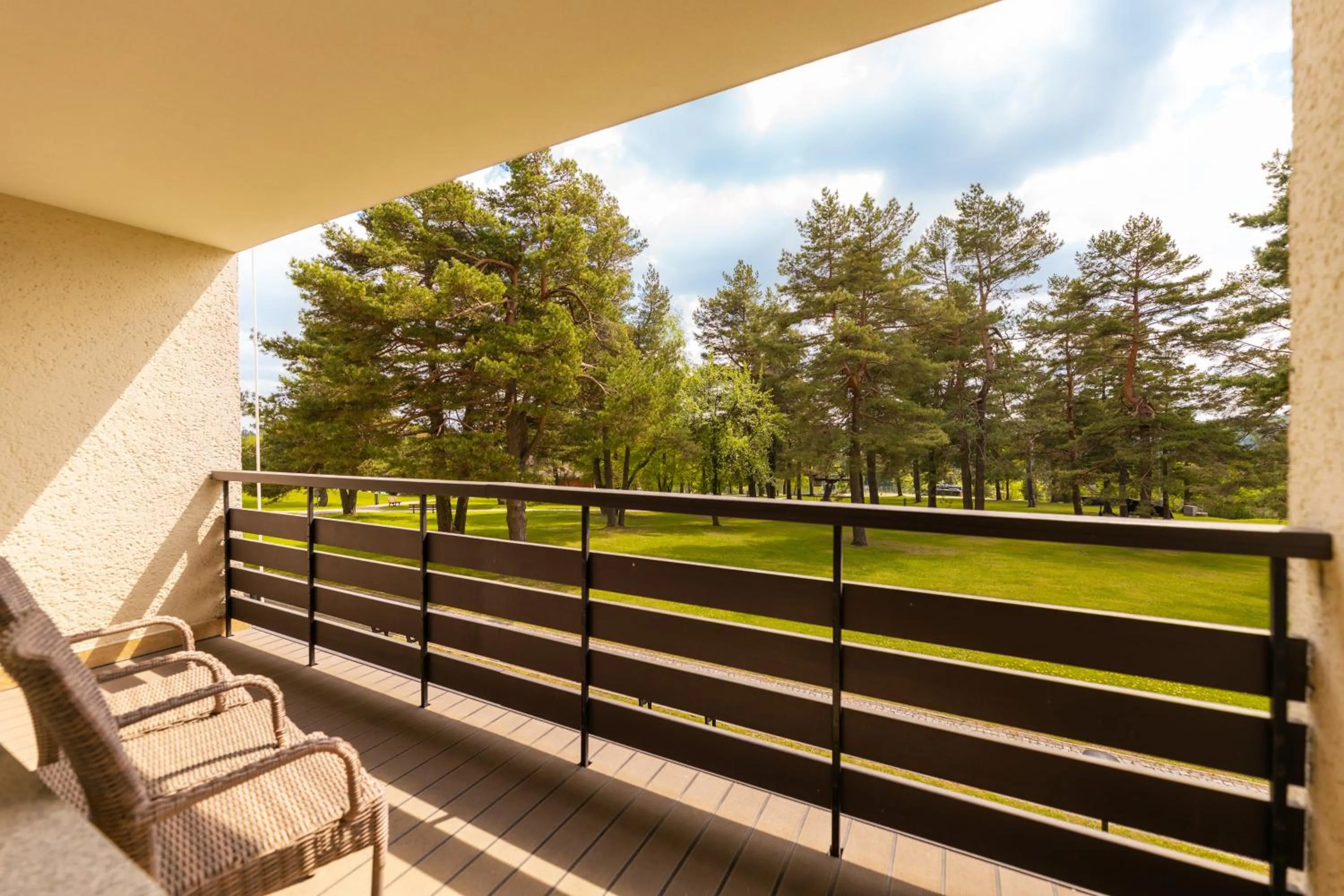 Balcony/Terrace in Hotel Arłamów