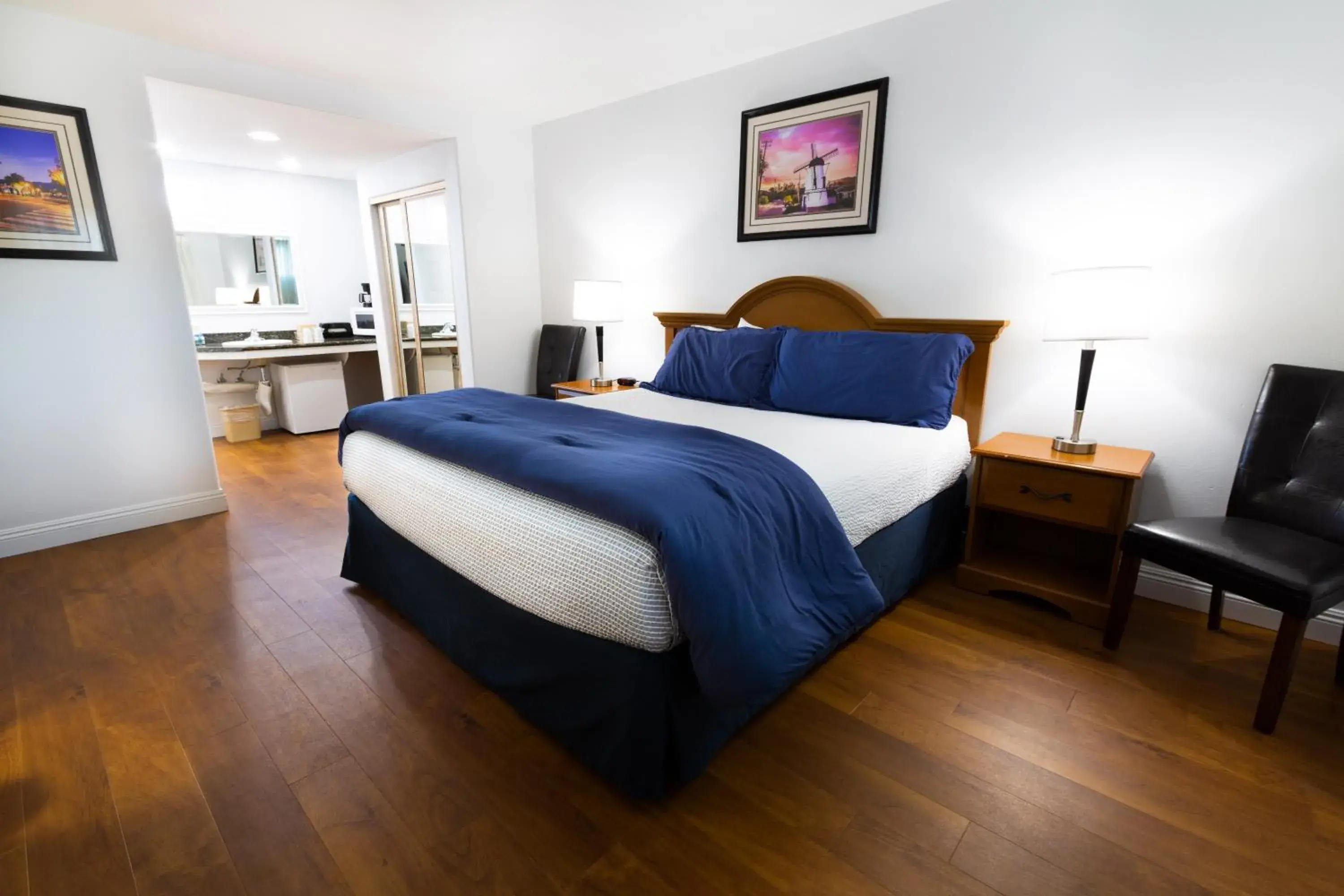 Bed in King Frederik Inn Bed in King Frederik Inn