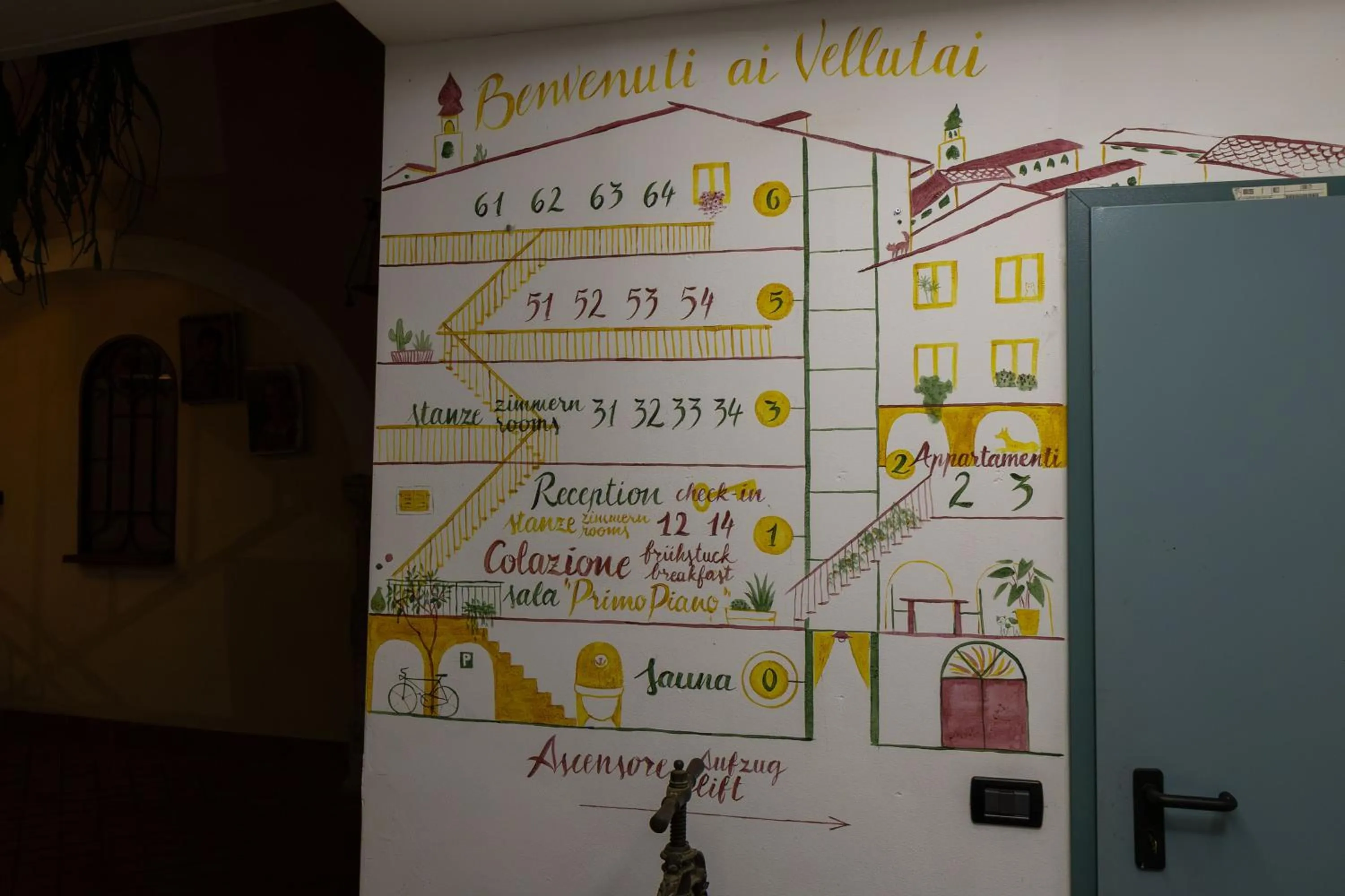 Floor plan in Ai Vellutai