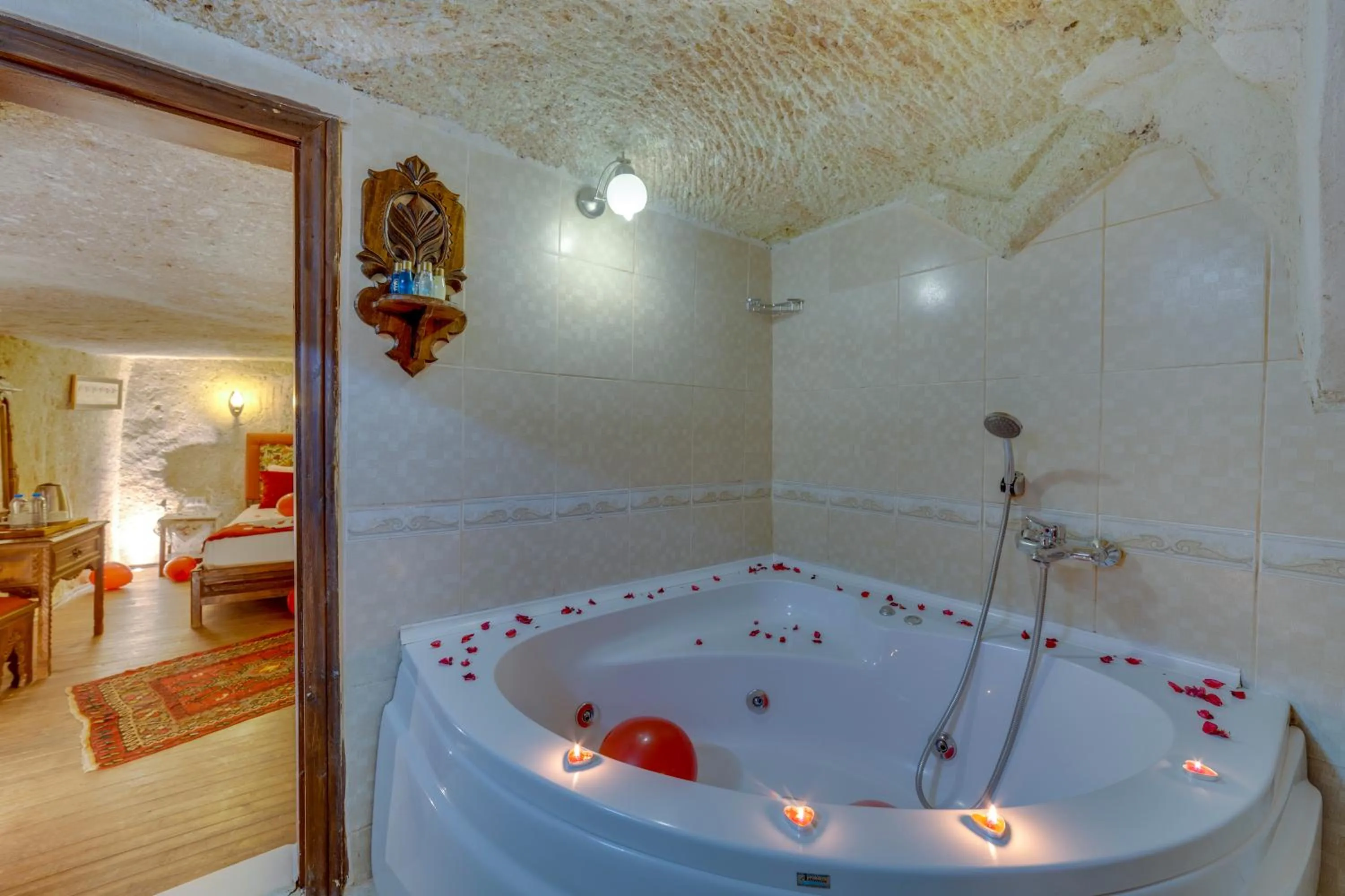 Bathroom in Cappadocia Abras Cave Hotel