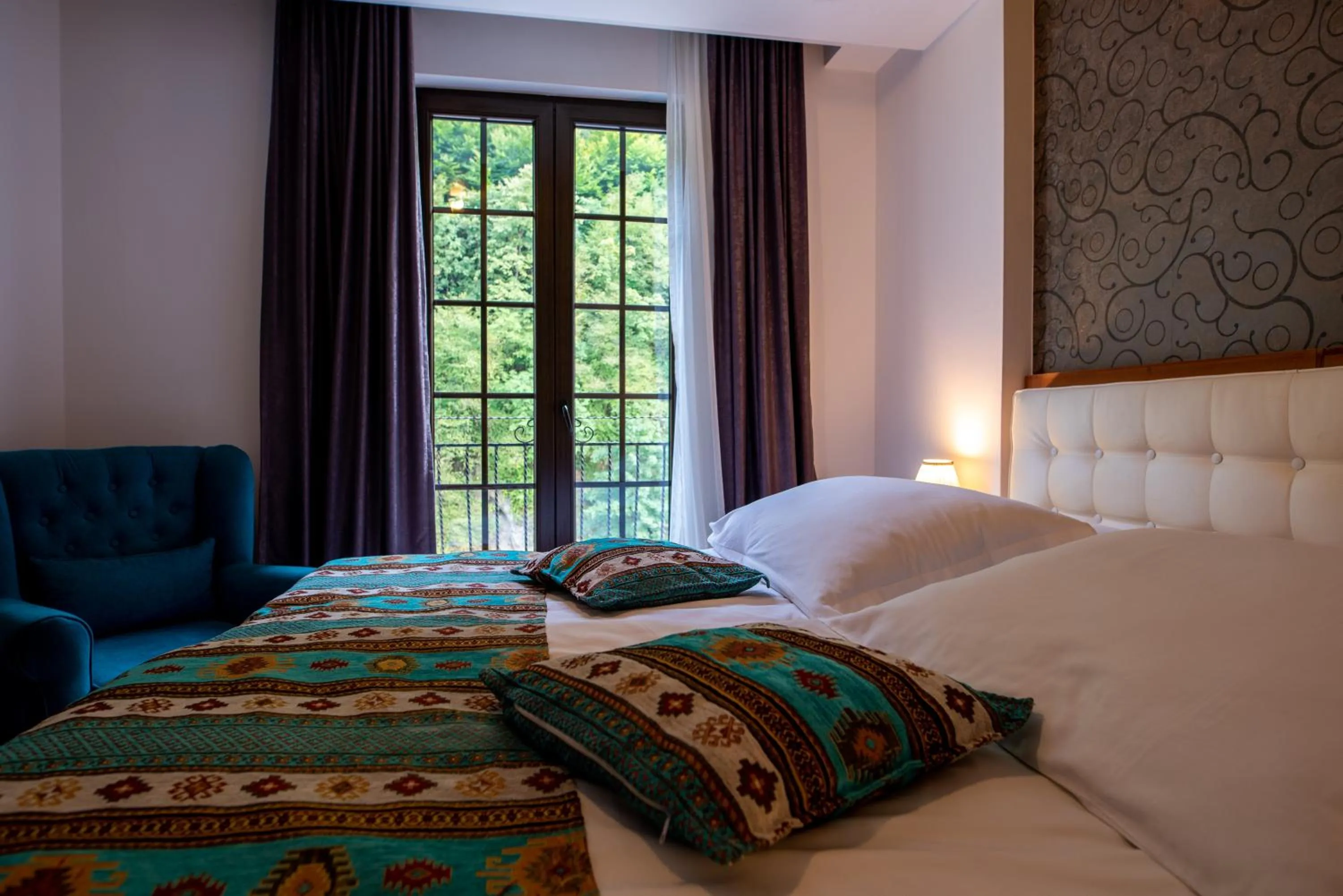 Bed in Hotel Kostelski Buk