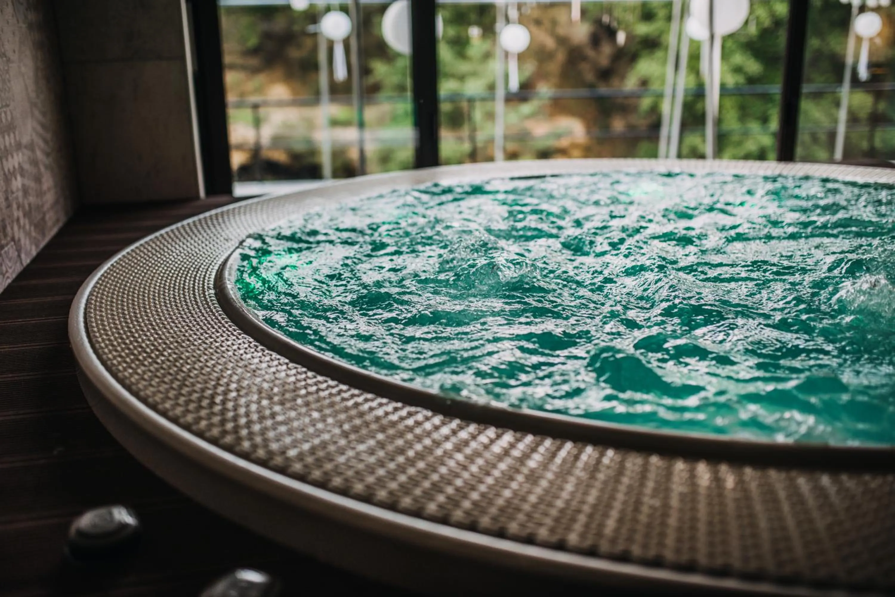 Hot Tub in Hotel Kostelski Buk