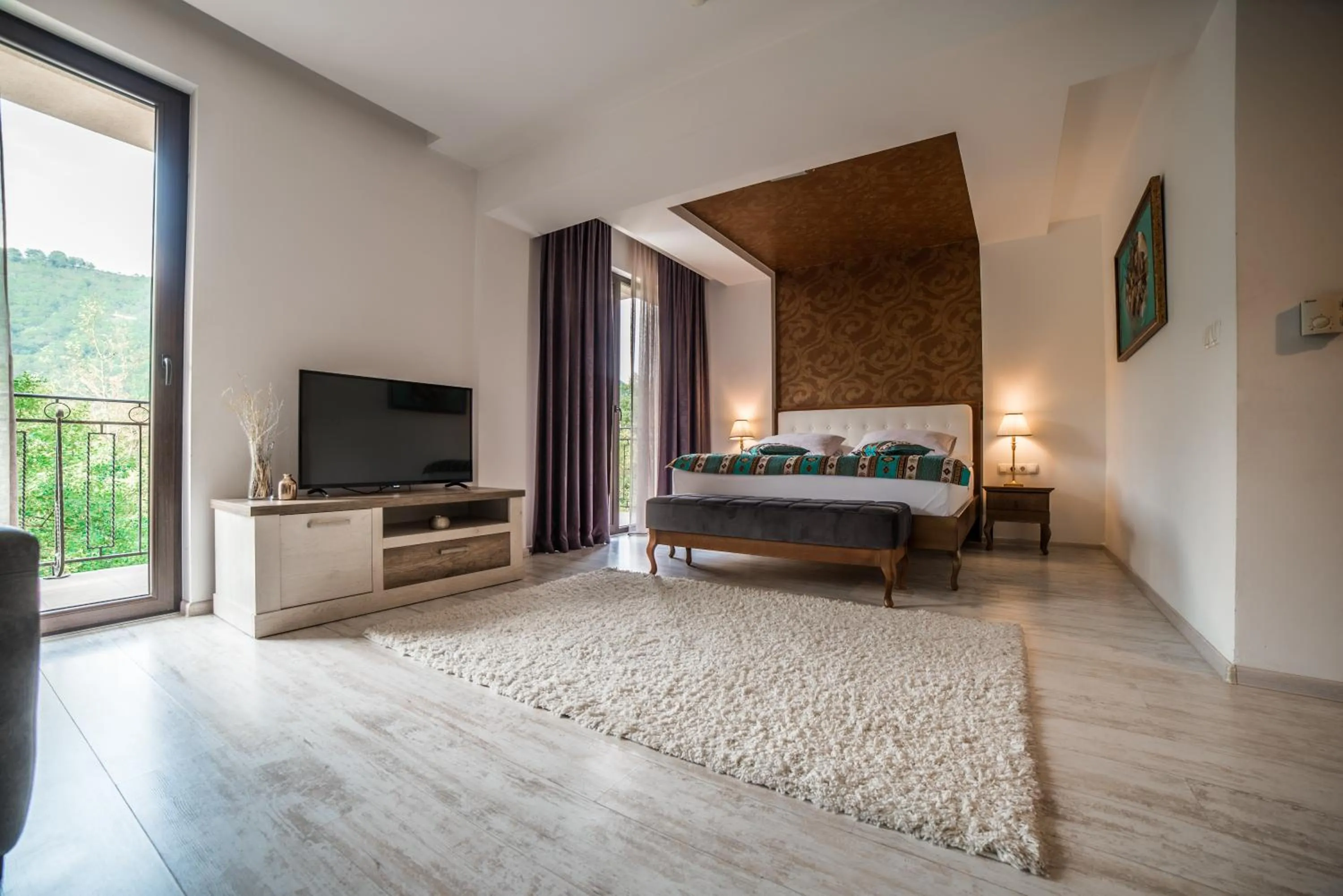 Bed in Hotel Kostelski Buk