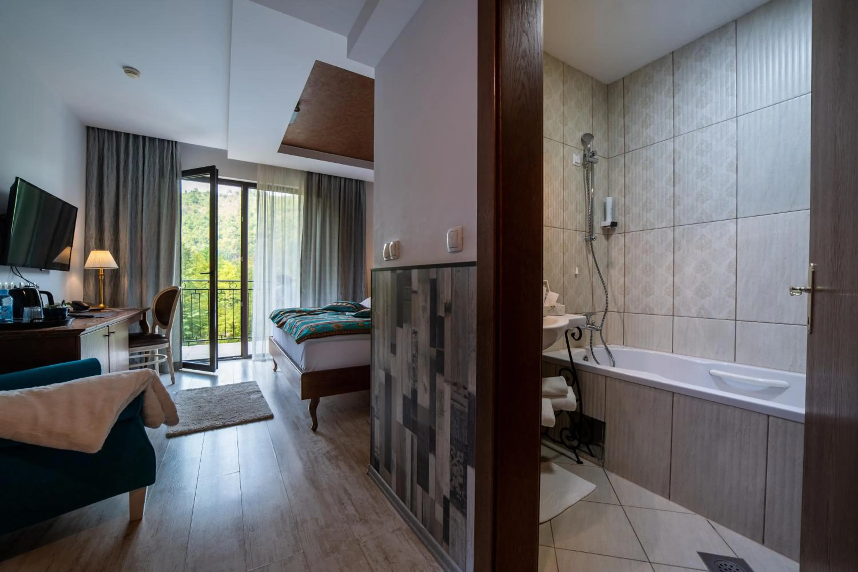 Bed in Hotel Kostelski Buk