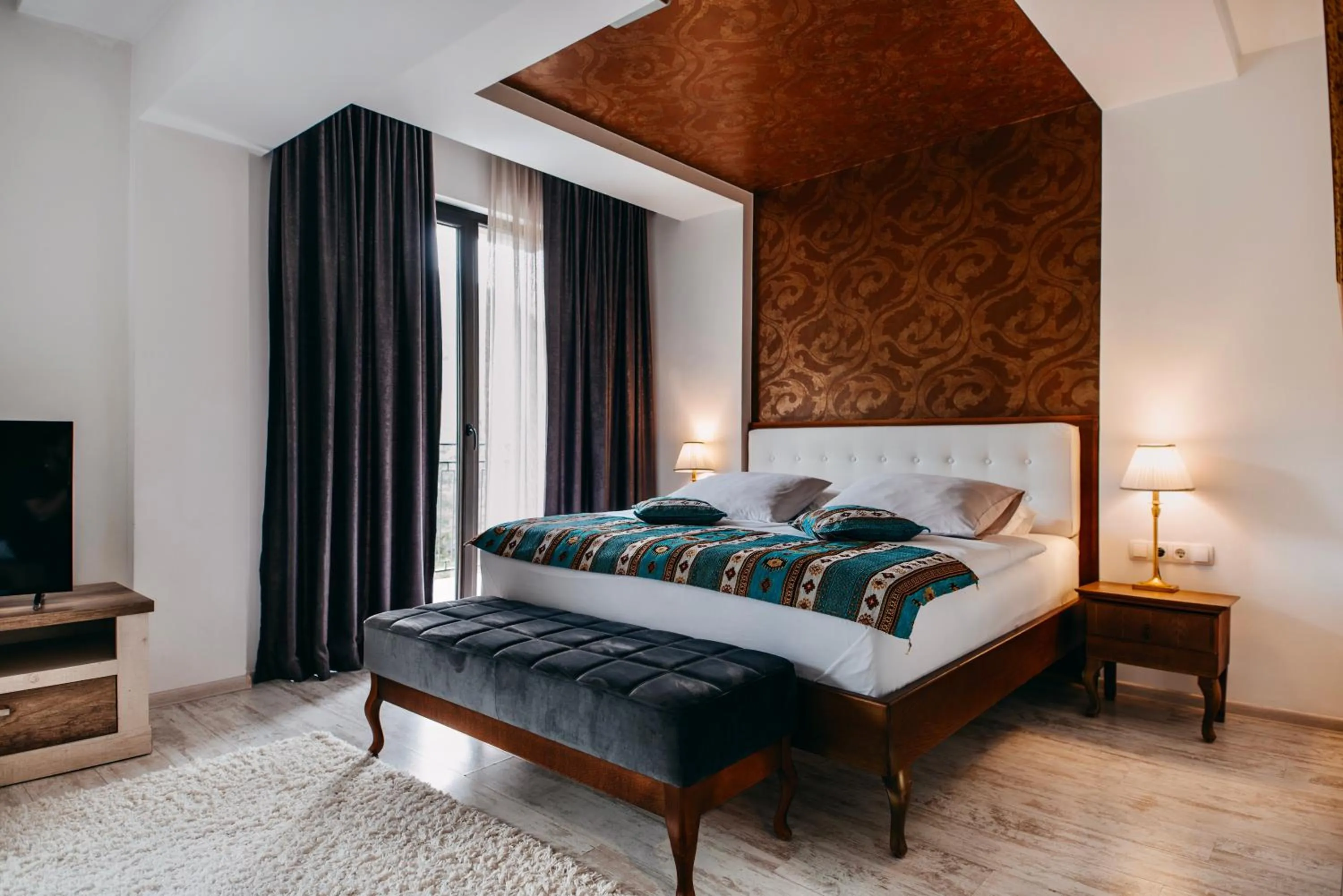 Bedroom, Bed in Hotel Kostelski Buk