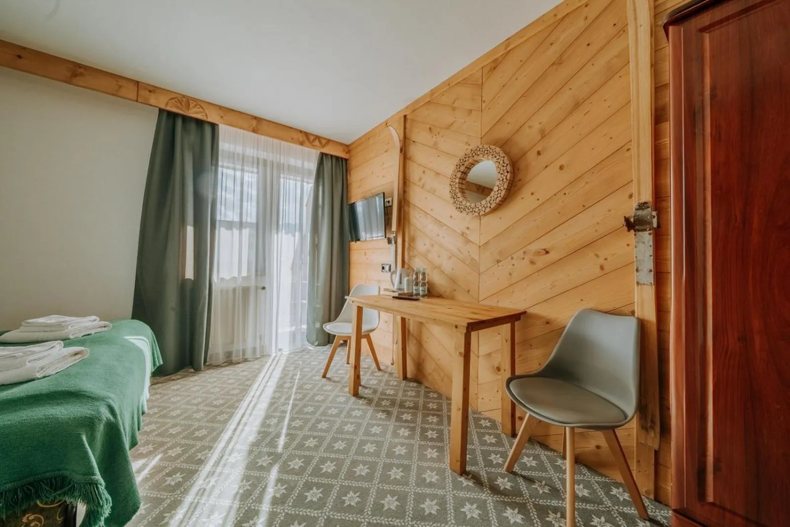 Living room, Bed in Willa Swoboda Garden Spa