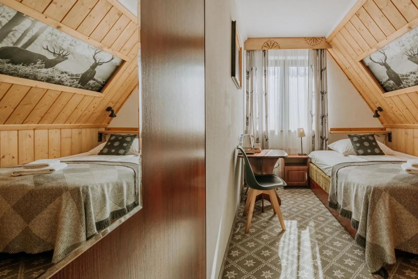 Living room, Bed in Willa Swoboda Garden Spa