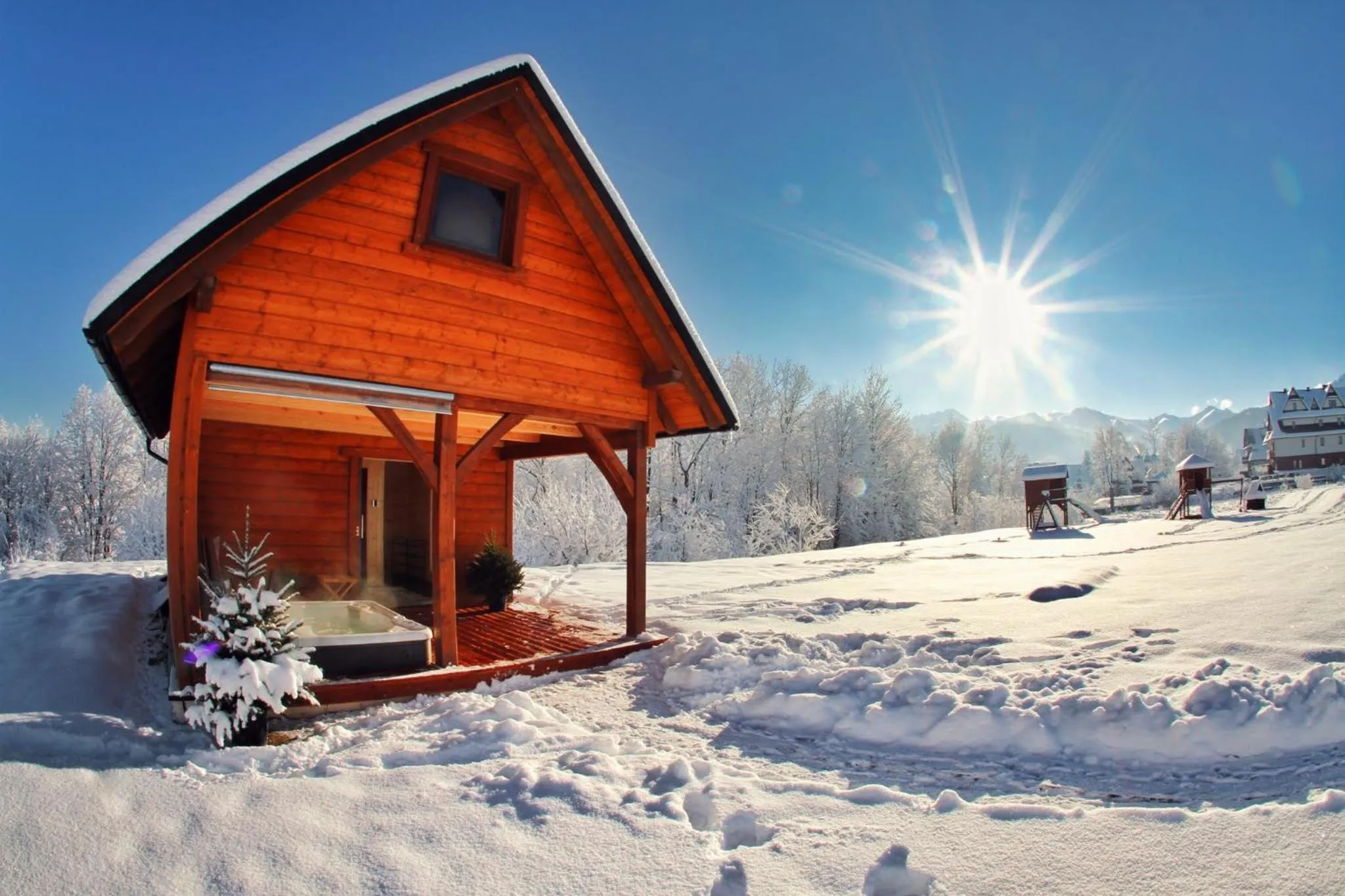 Property building in Willa Swoboda Garden Spa