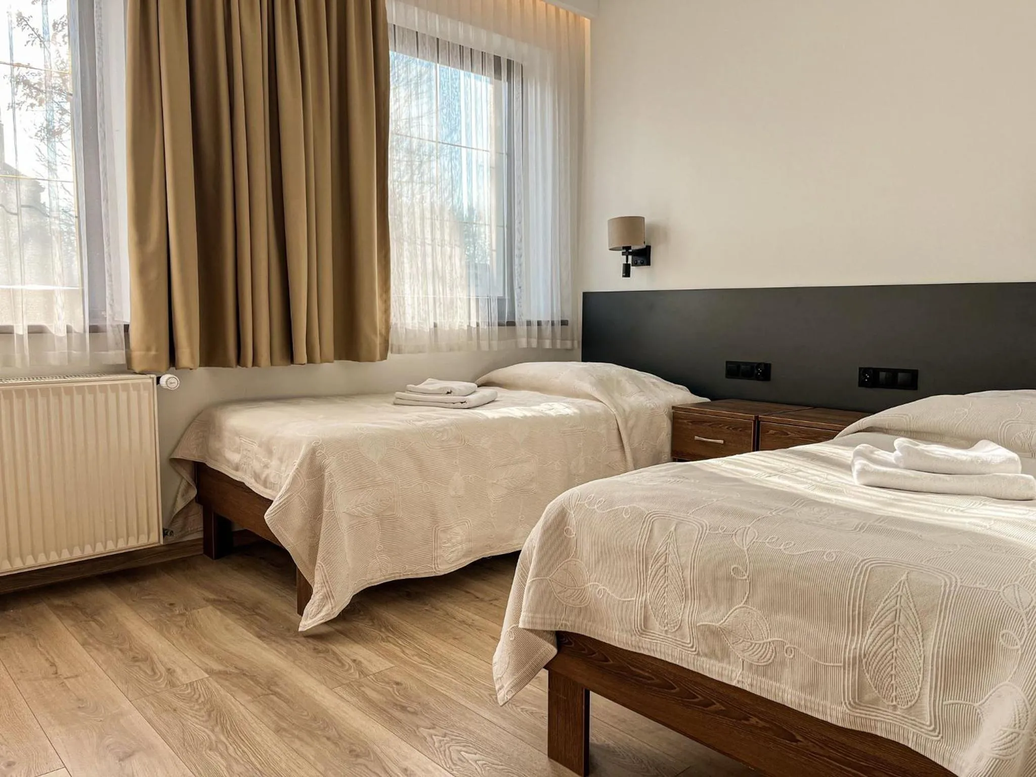 Bed in Hotel Victoria