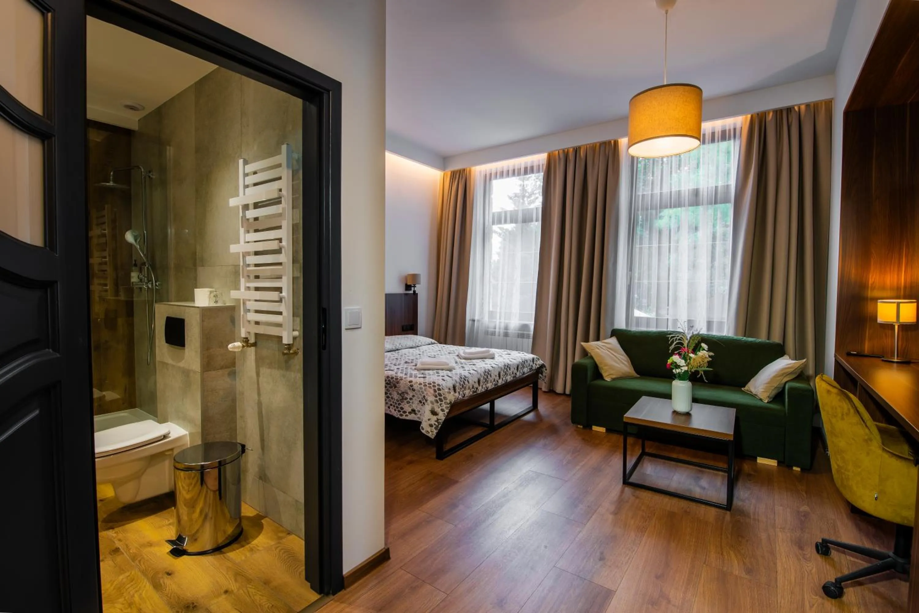 Bed in Hotel Victoria