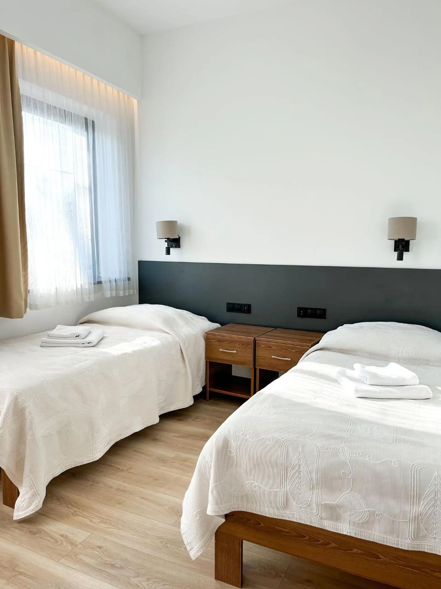 Bed in Hotel Victoria