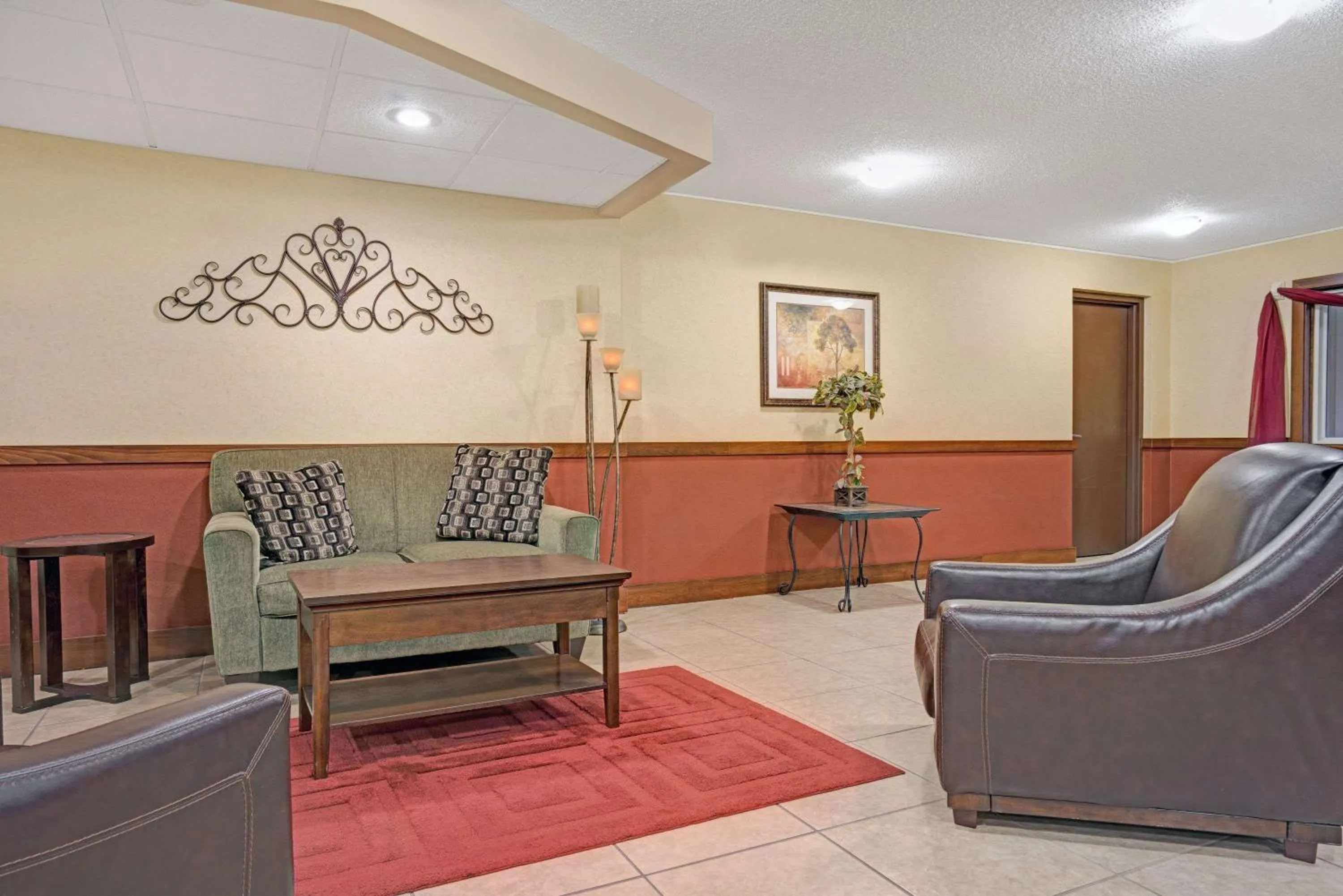 Lobby or reception in Super 8 by Wyndham Monticello