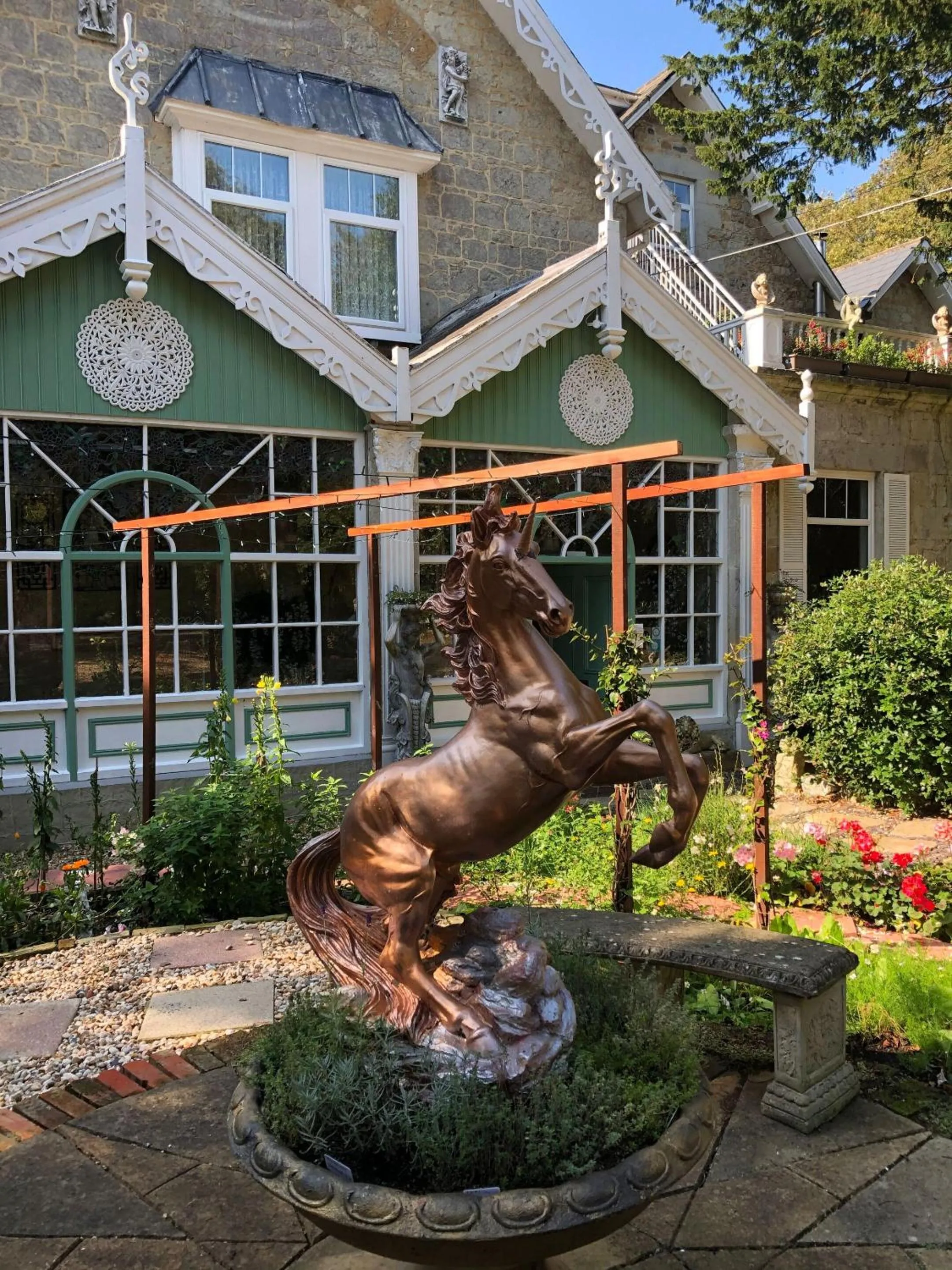 Garden in Enchanted Manor