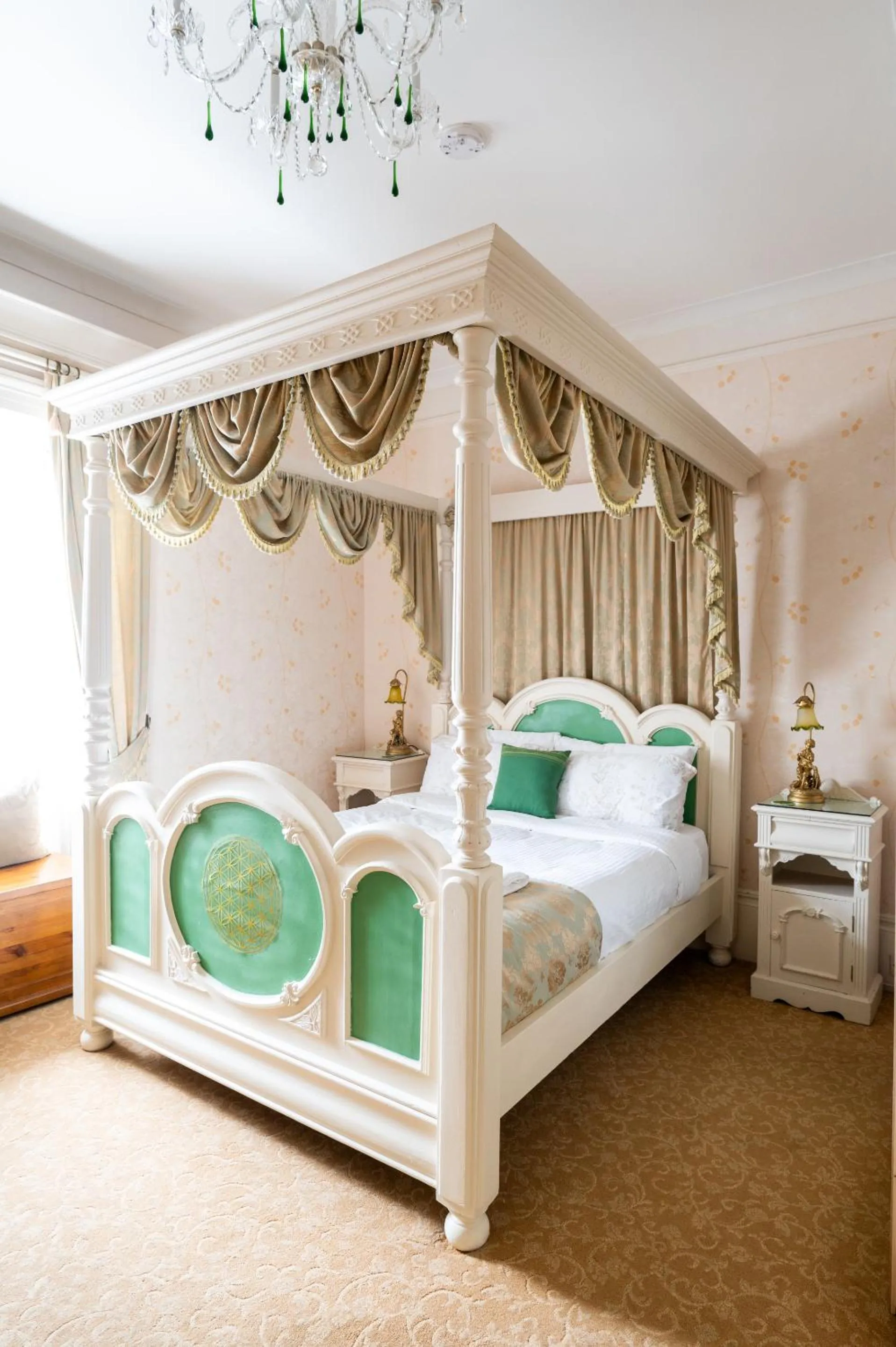 Bedroom, Bed in Enchanted Manor