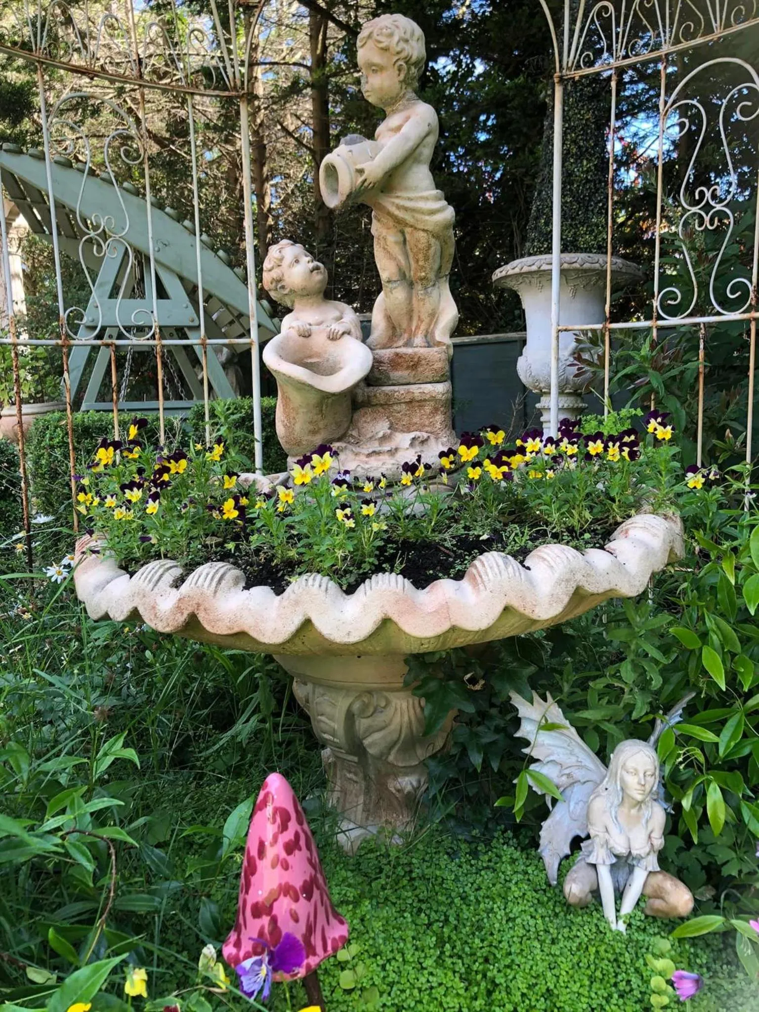 Garden in Enchanted Manor