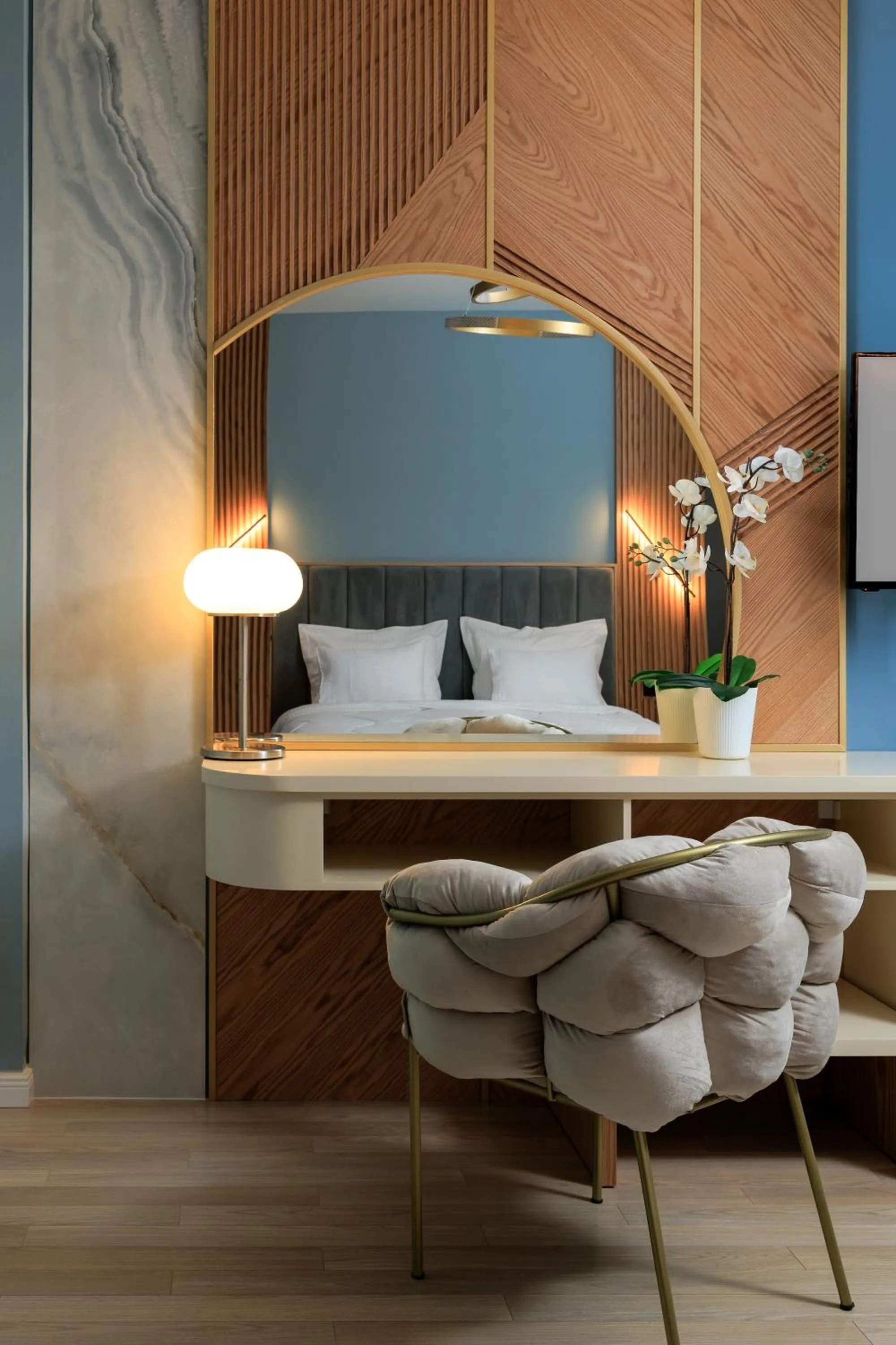 Photo of the whole room, Bed in Hotel Brilant Saranda