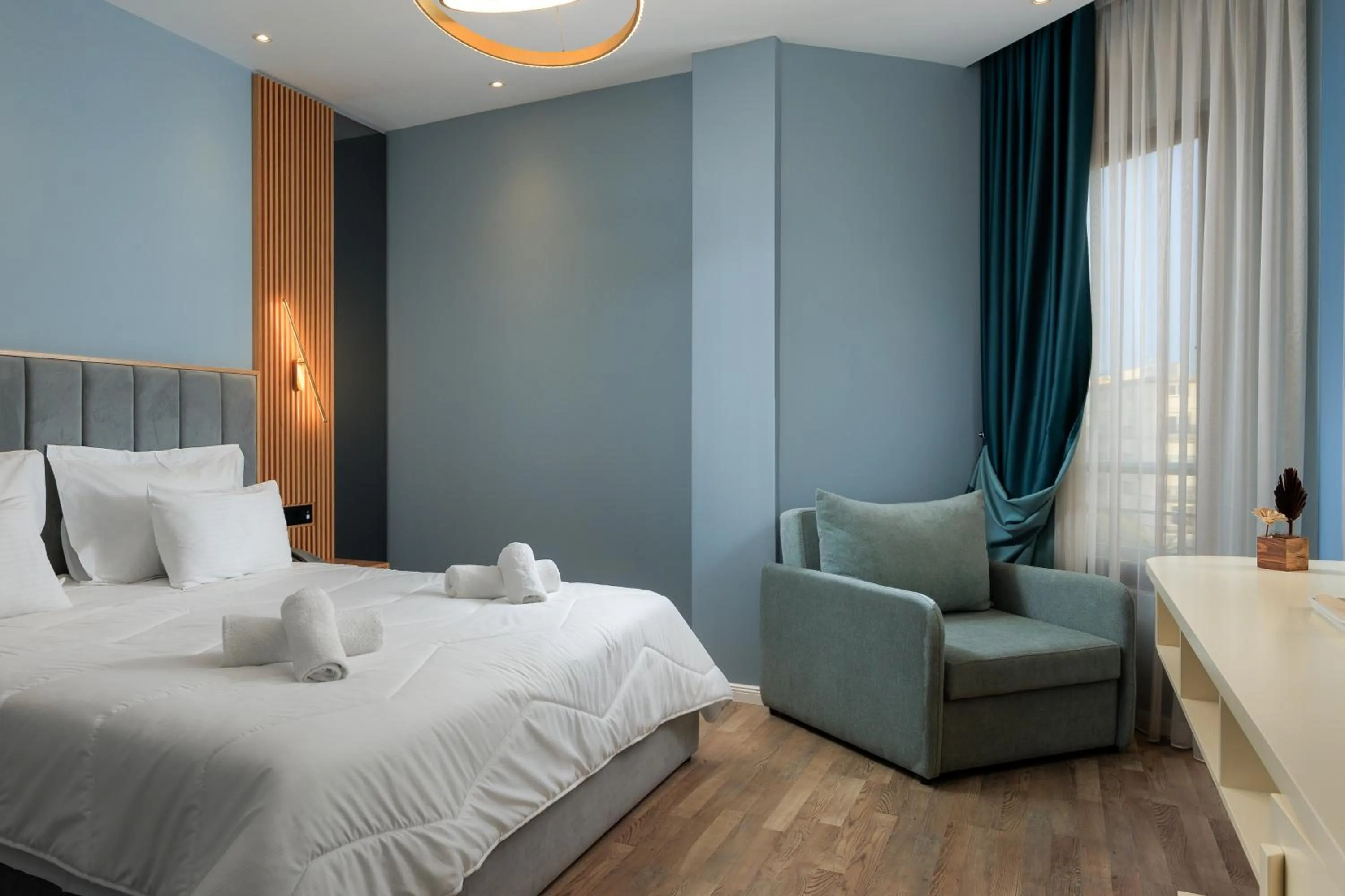 Photo of the whole room, Bed in Hotel Brilant Saranda