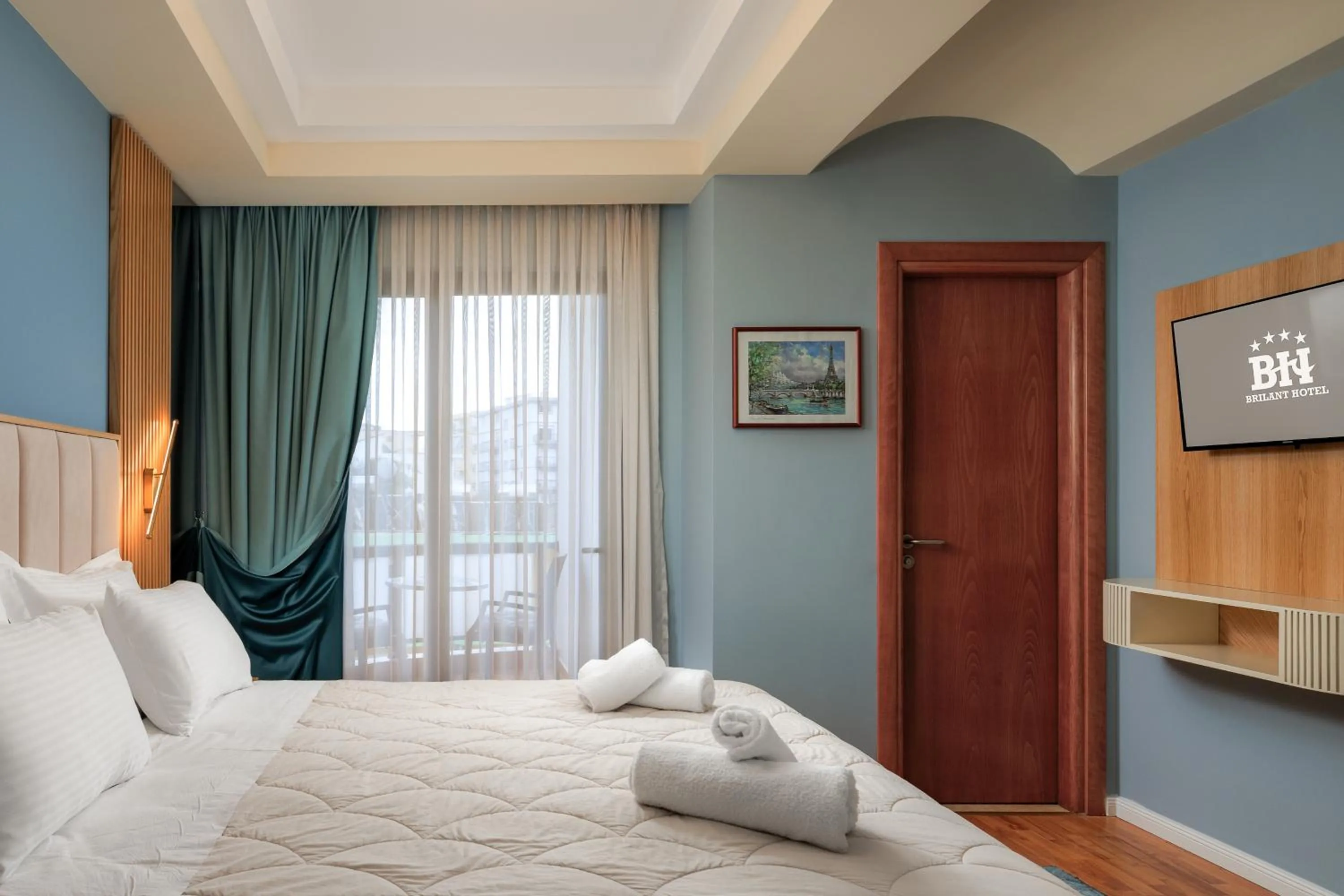 Bed in Hotel Brilant Saranda