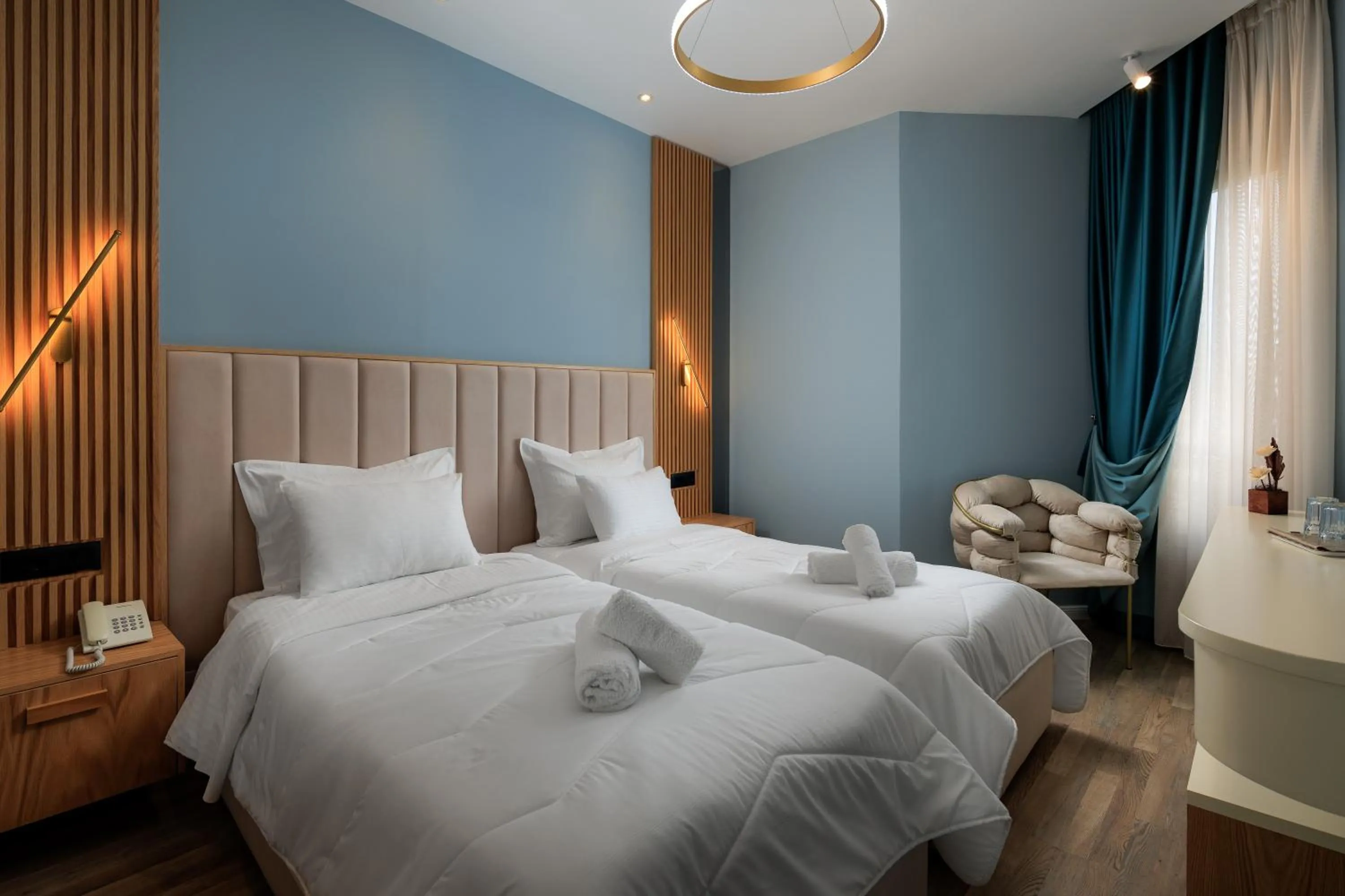 Bed in Hotel Brilant Saranda