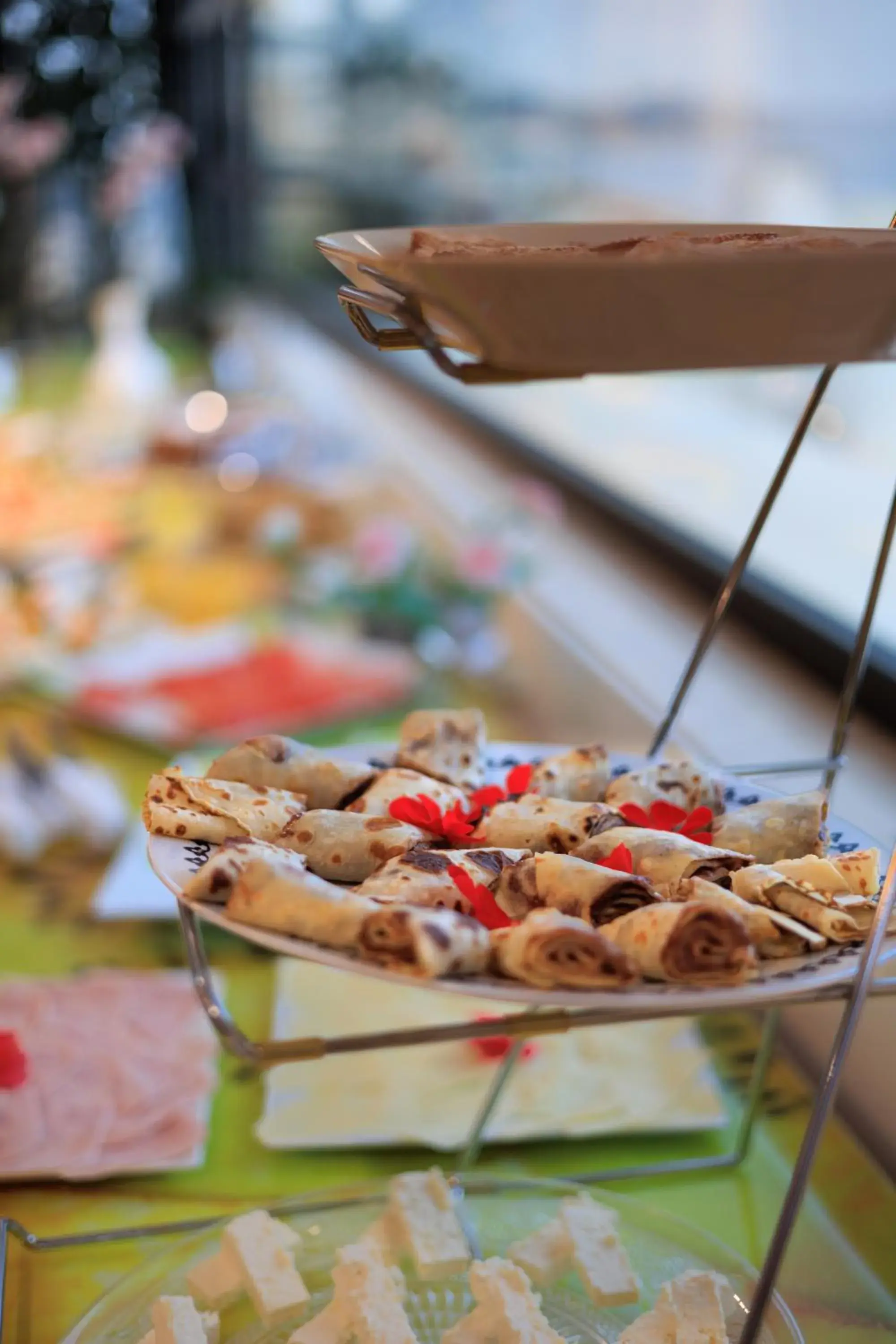 Buffet breakfast in Hotel Brilant Saranda Buffet breakfast in Hotel Brilant Saranda