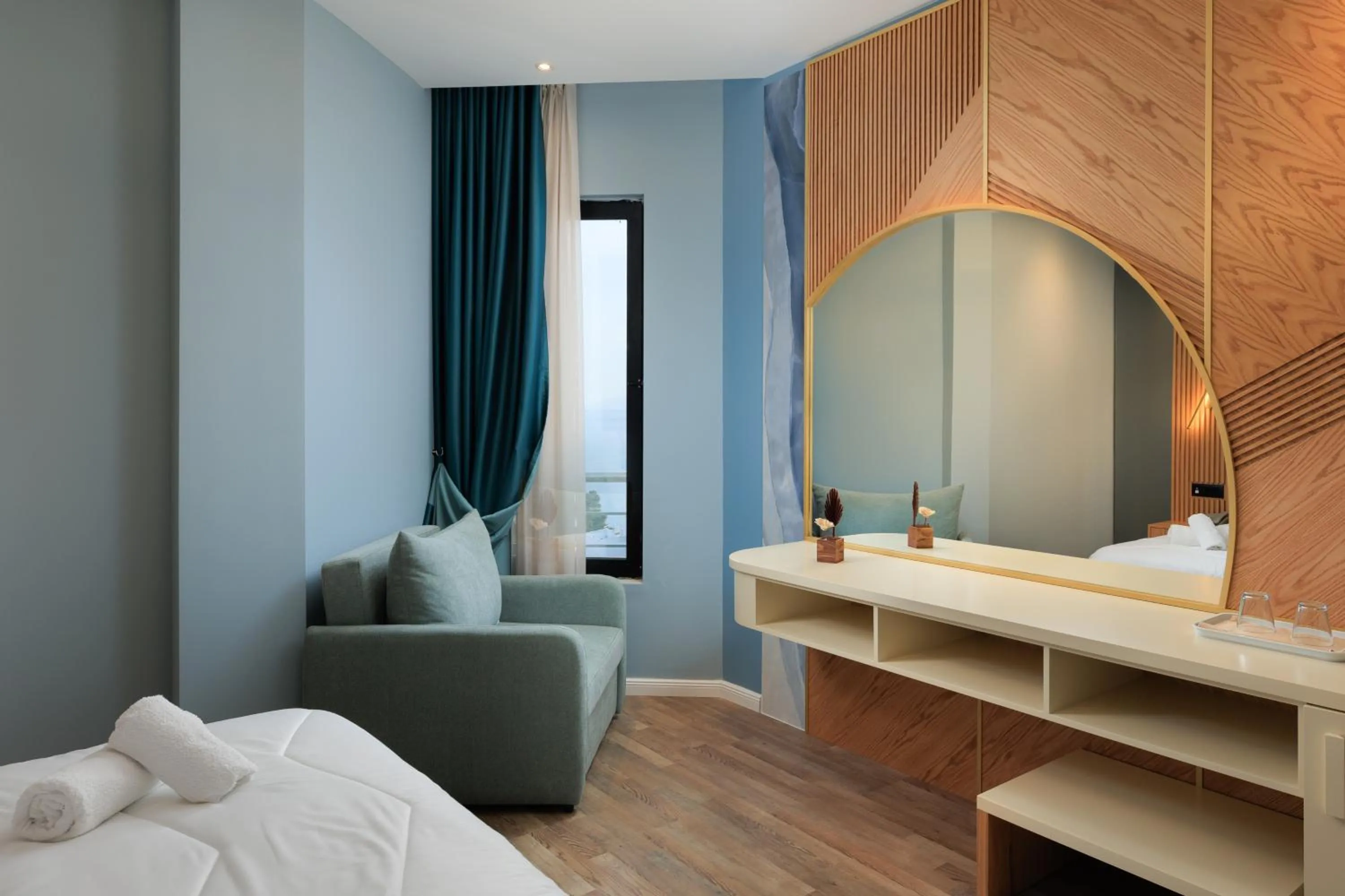 Bed in Hotel Brilant Saranda