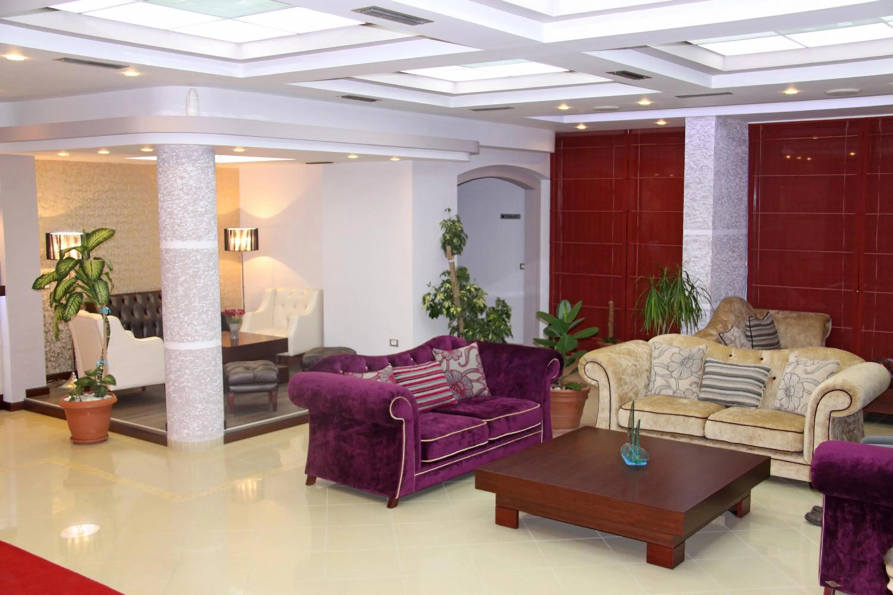 Lobby or reception in Hotel Brilant Saranda