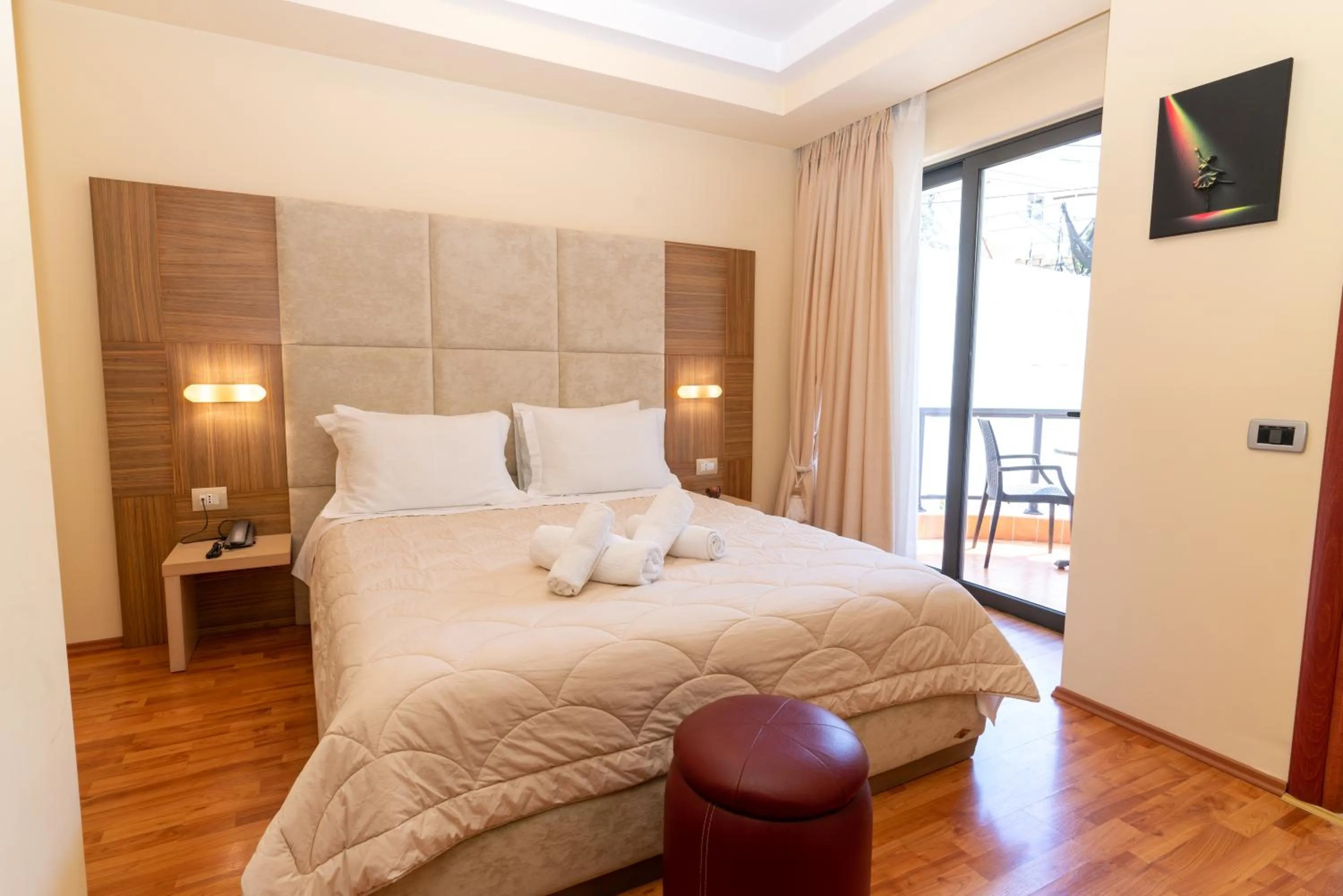 Photo of the whole room, Bed in Hotel Brilant Saranda