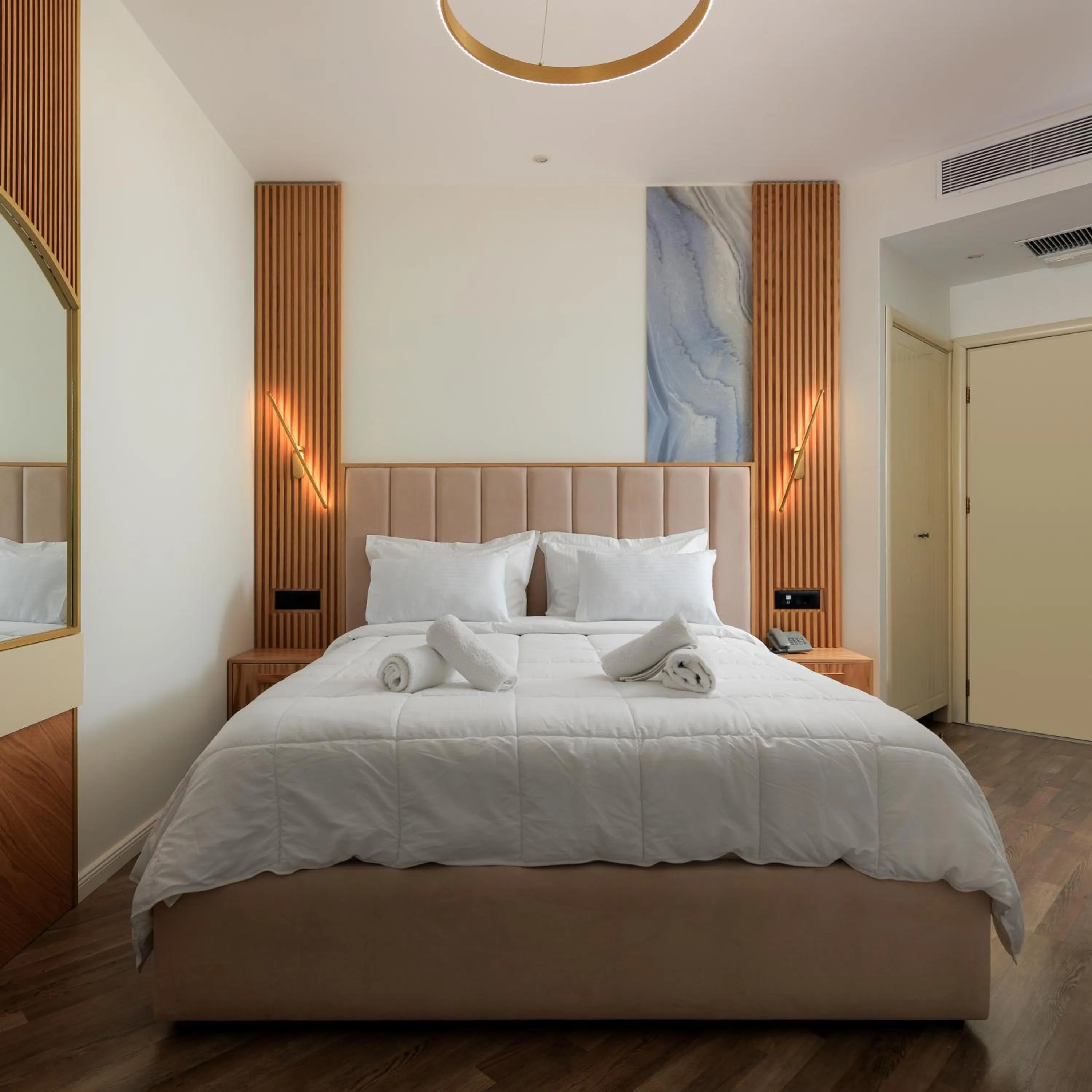 Bed in Hotel Brilant Saranda