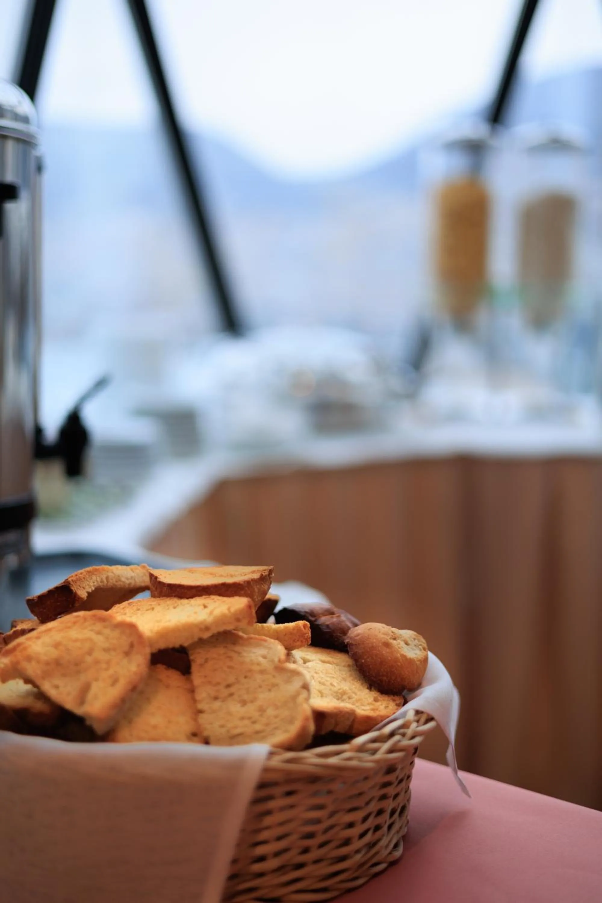Buffet breakfast in Hotel Brilant Saranda