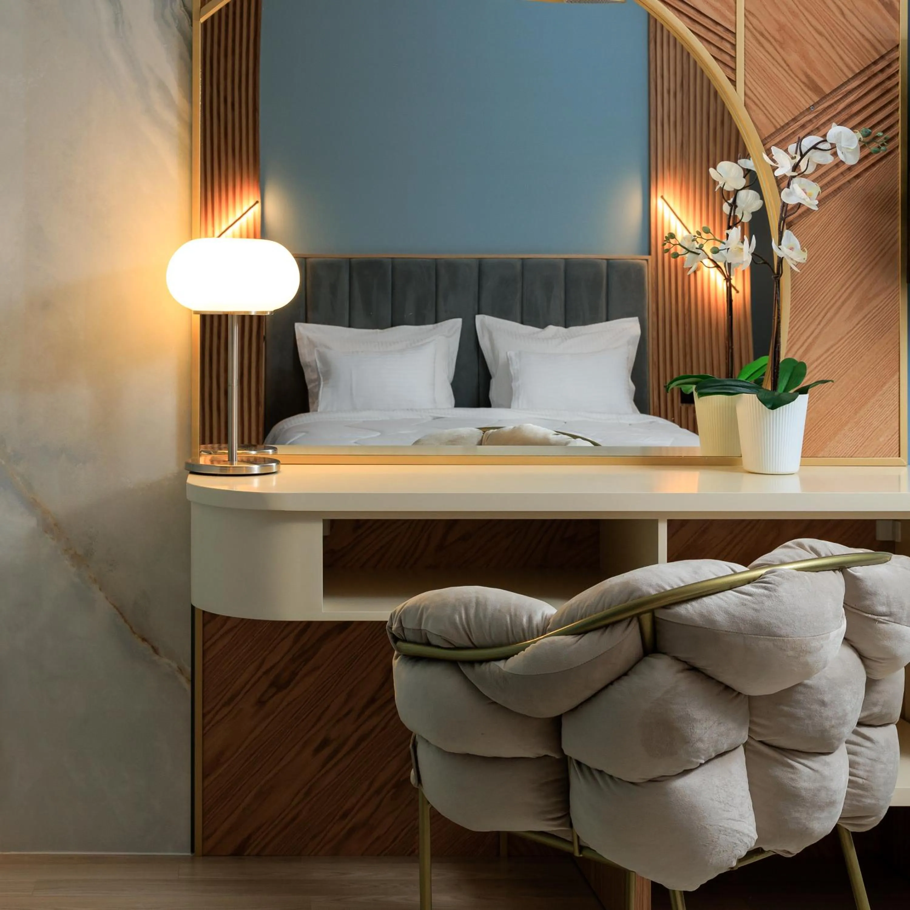 Photo of the whole room, Bed in Hotel Brilant Saranda