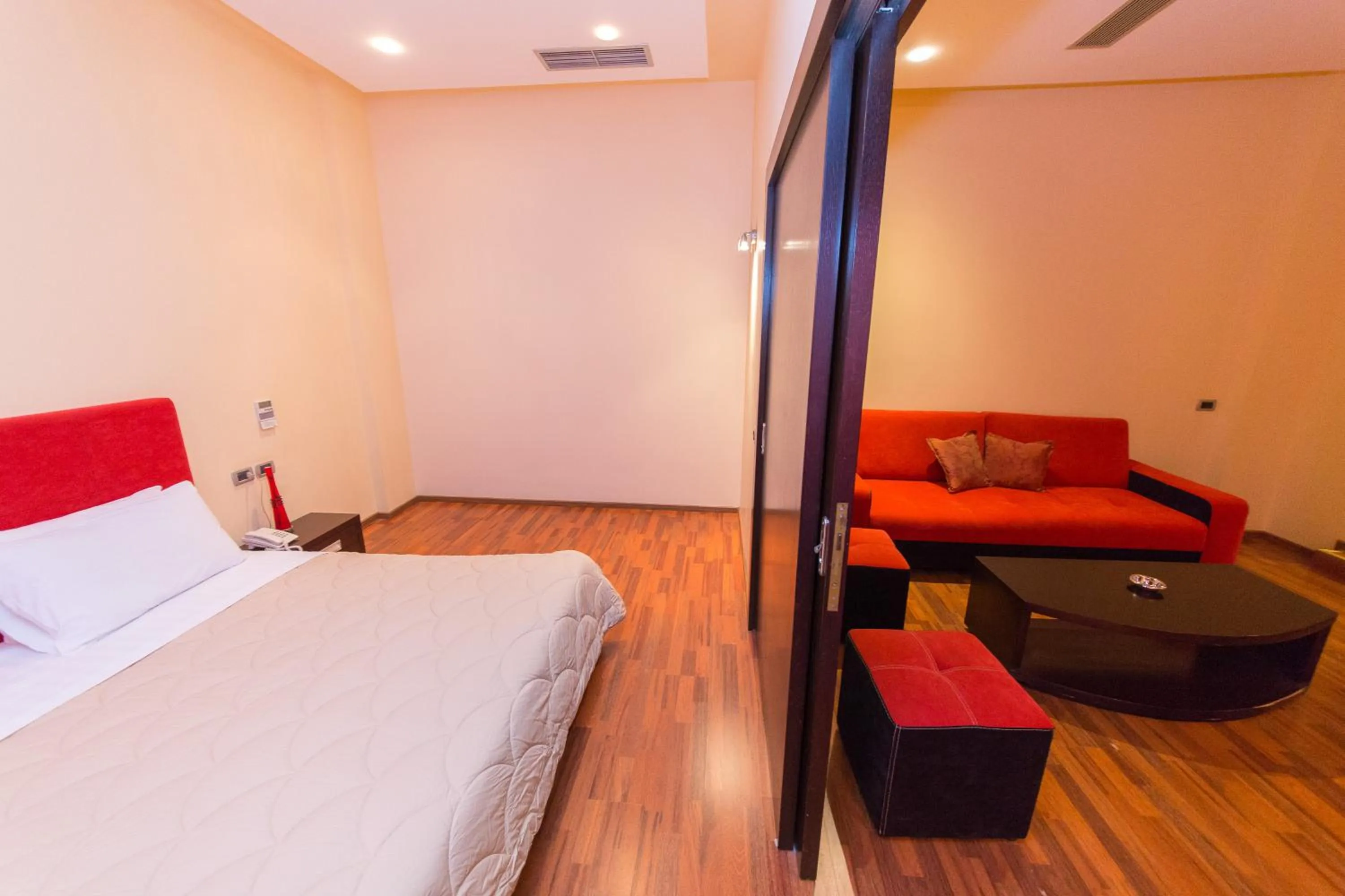 Photo of the whole room, Bed in Hotel Brilant Saranda