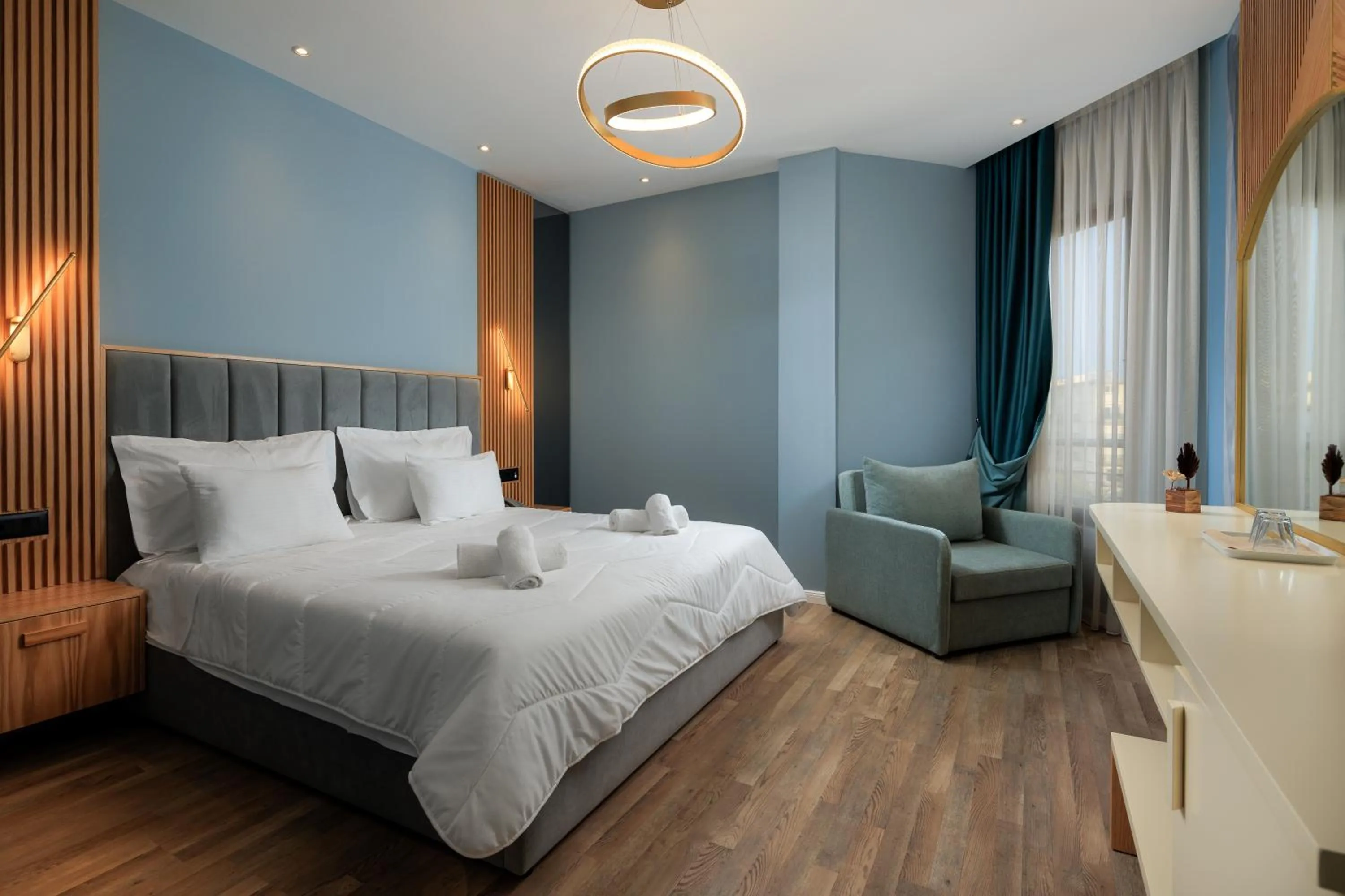 Photo of the whole room, Bed in Hotel Brilant Saranda