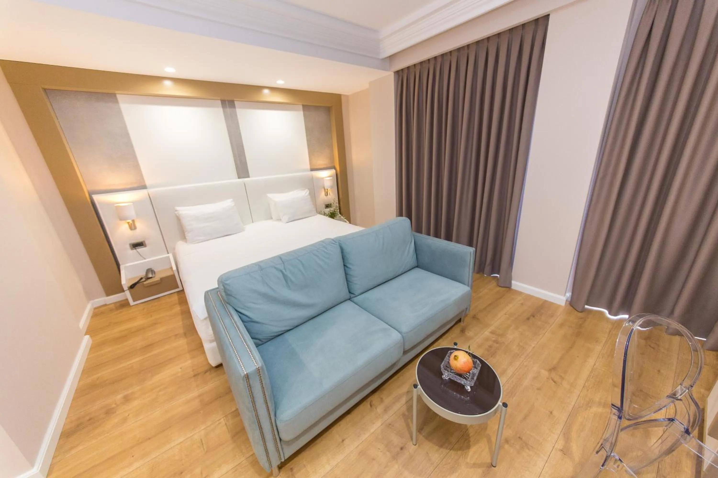 Photo of the whole room, Bed in Hotel Brilant Saranda