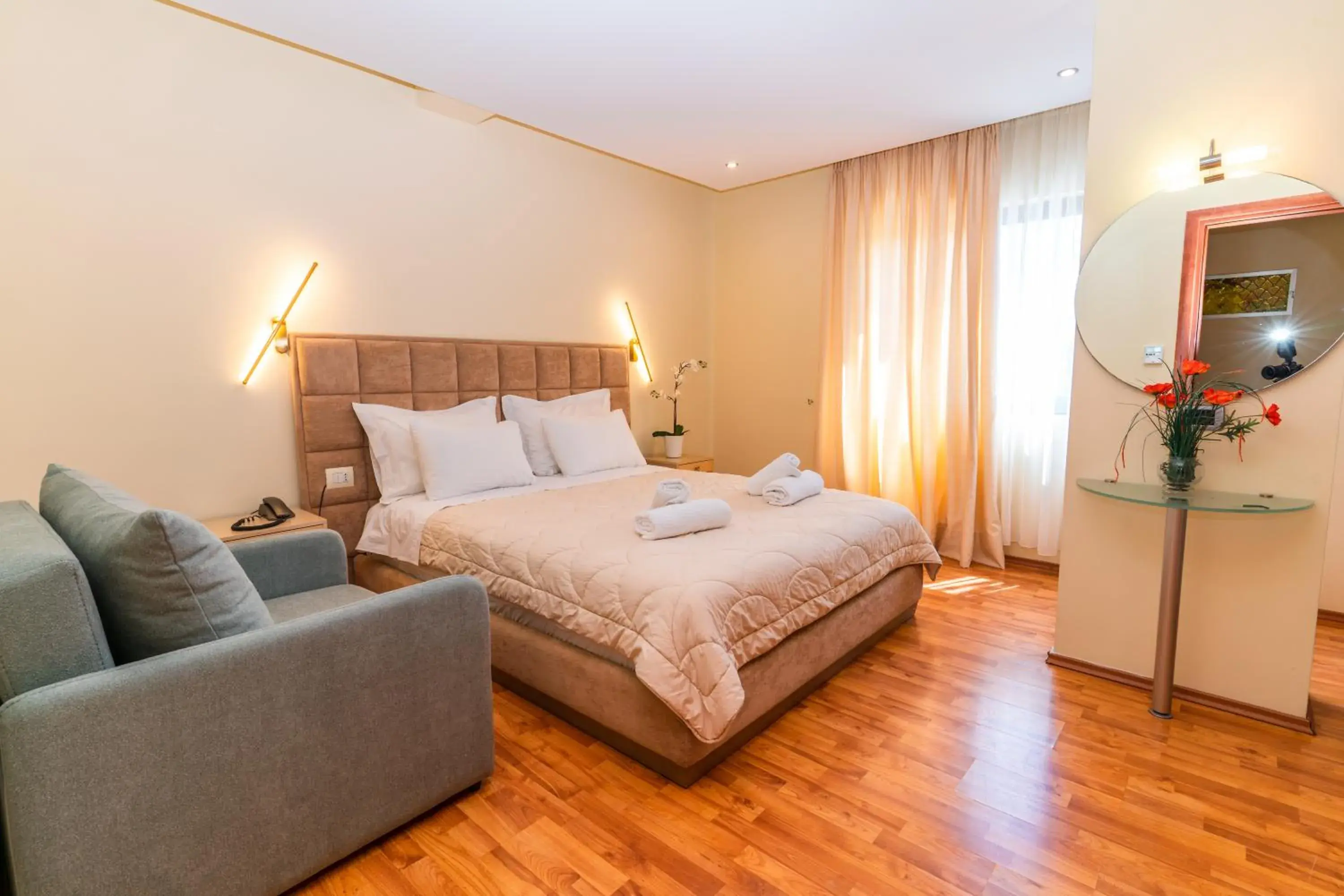 Standard Double or Twin Room in Hotel Brilant Saranda Standard Double or Twin Room in Hotel Brilant Saranda