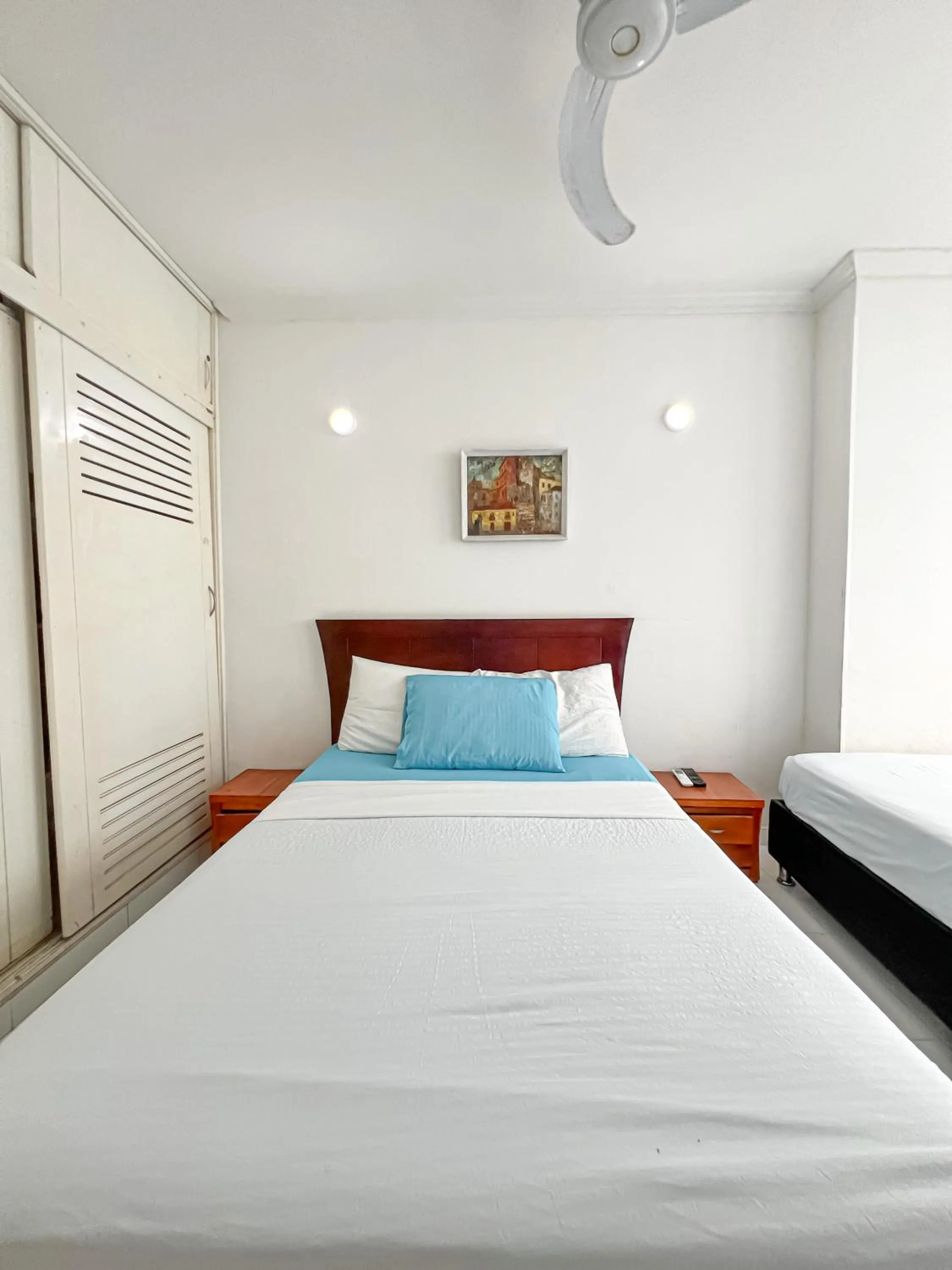 Bed in Apartamentos Playa Rodadero