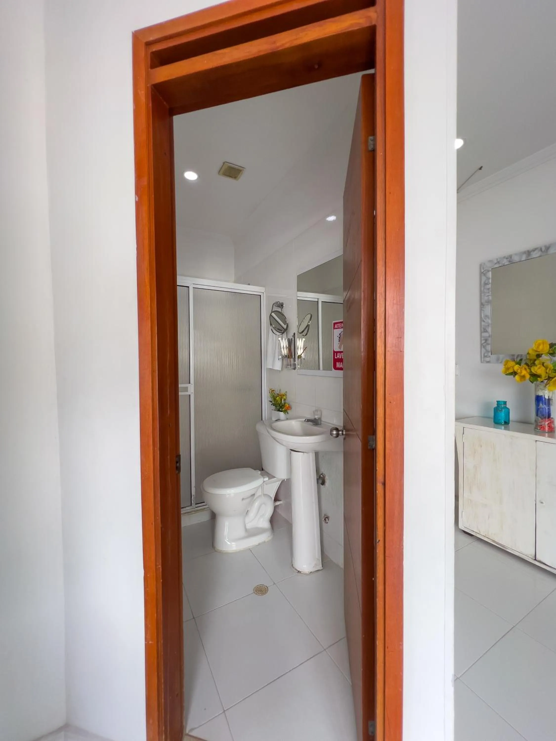 Bathroom in Apartamentos Playa Rodadero