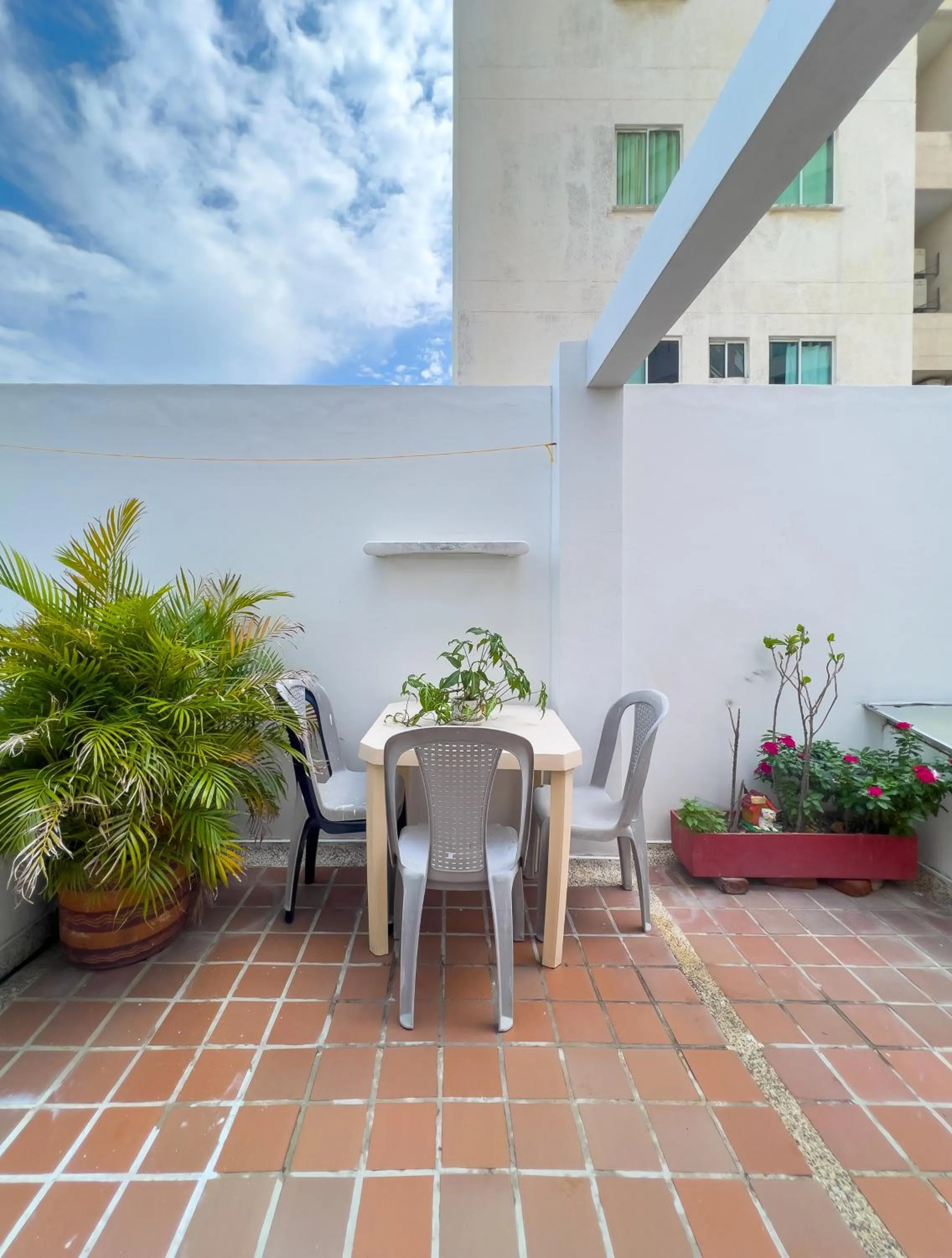Balcony/Terrace in Apartamentos Playa Rodadero