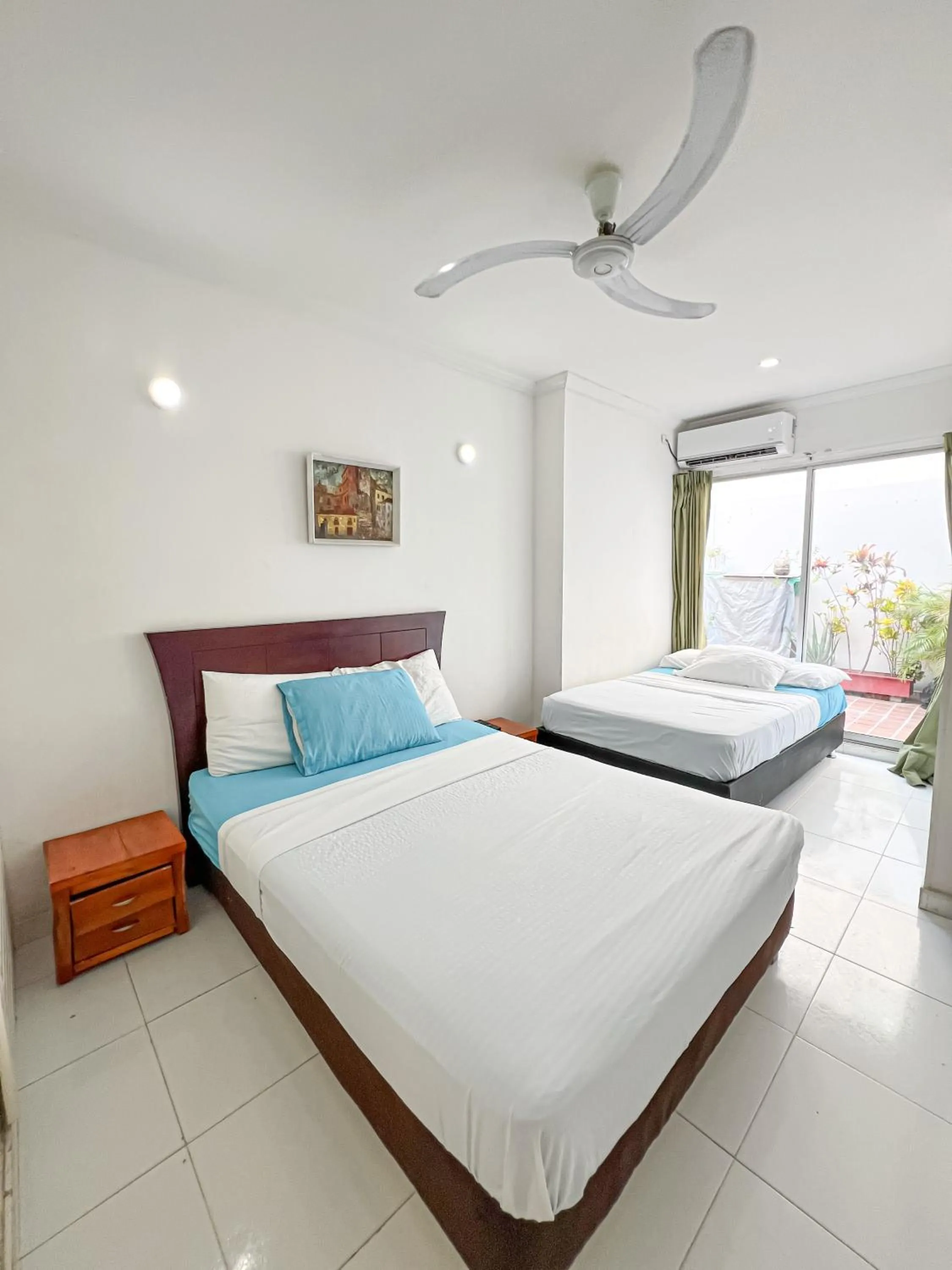 Bed in Apartamentos Playa Rodadero